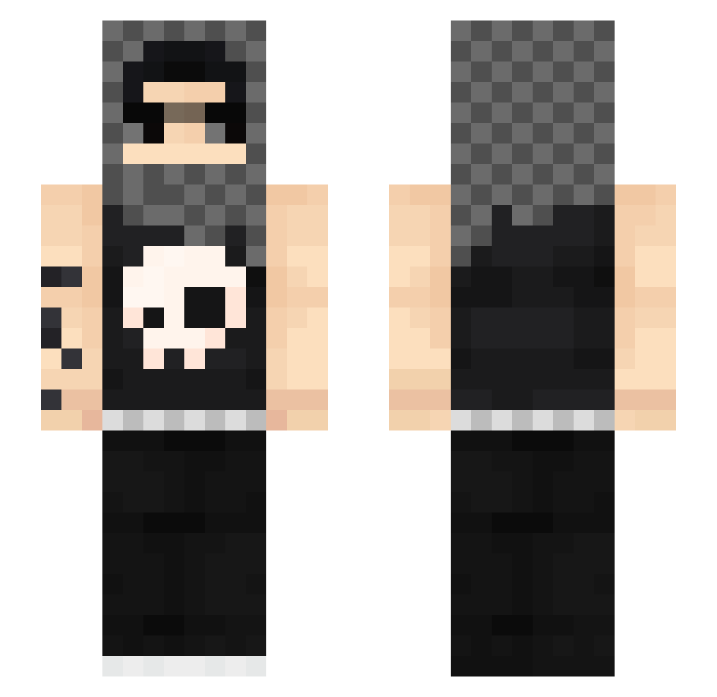 ssouzaz Minecraft skin, front and back view