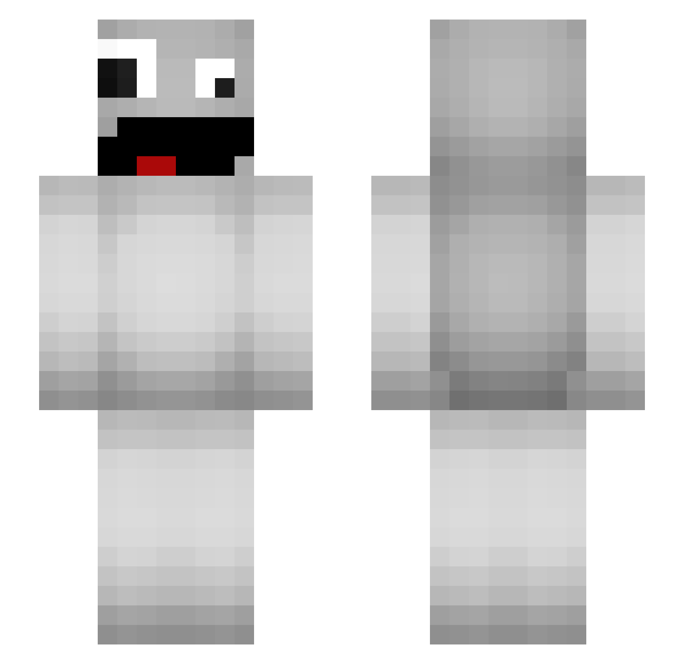 RSoft_ Minecraft skin, front and back view