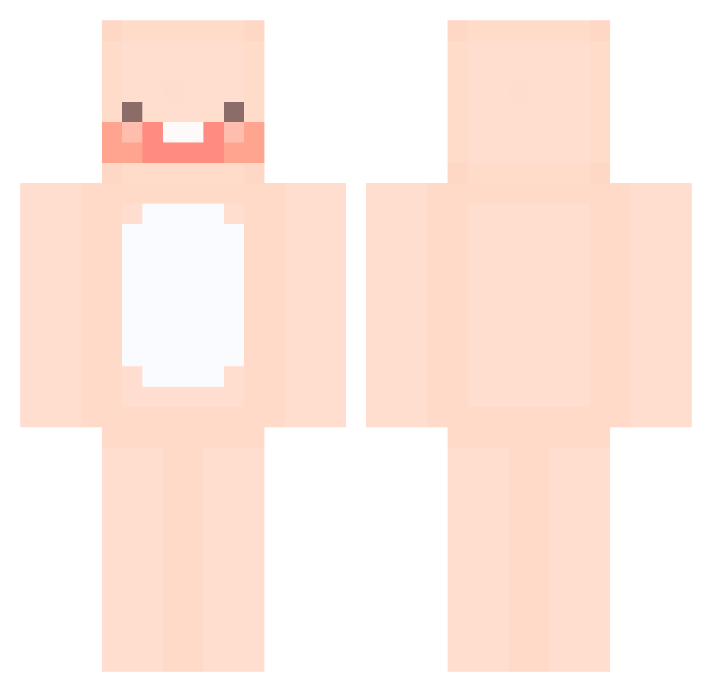 YOUNGMONEYRrrr Minecraft skin, front and back view