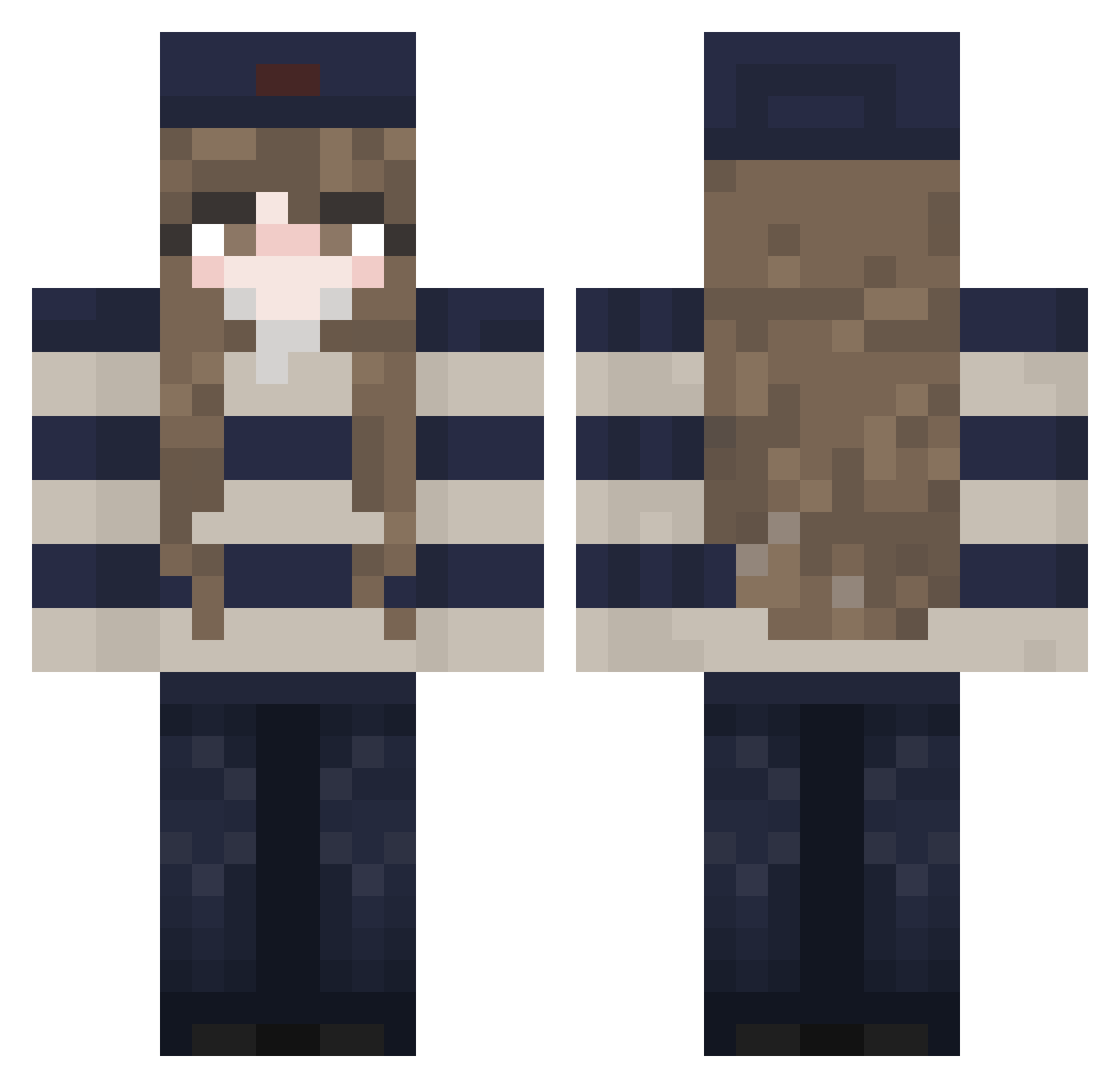 tw_antxx Minecraft skin, front and back view