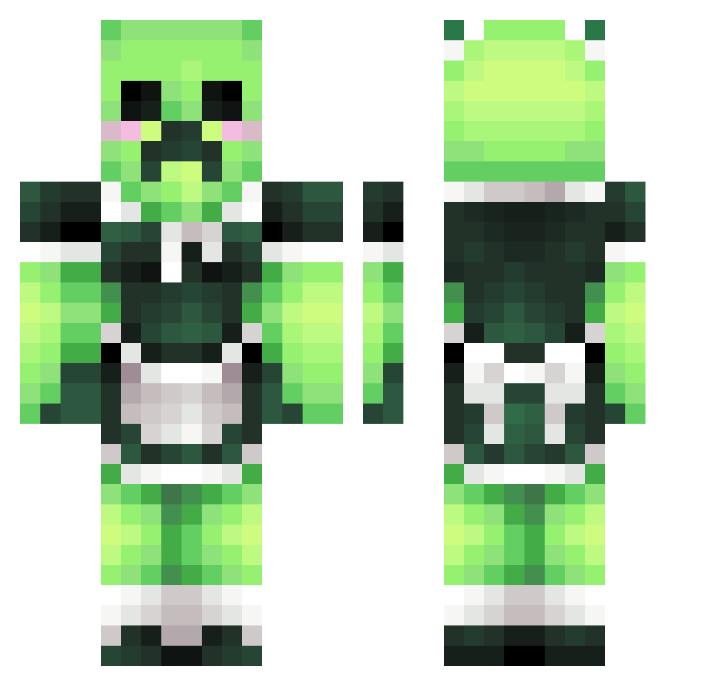 Sepp_Pichelmeier Minecraft skin, front and back view