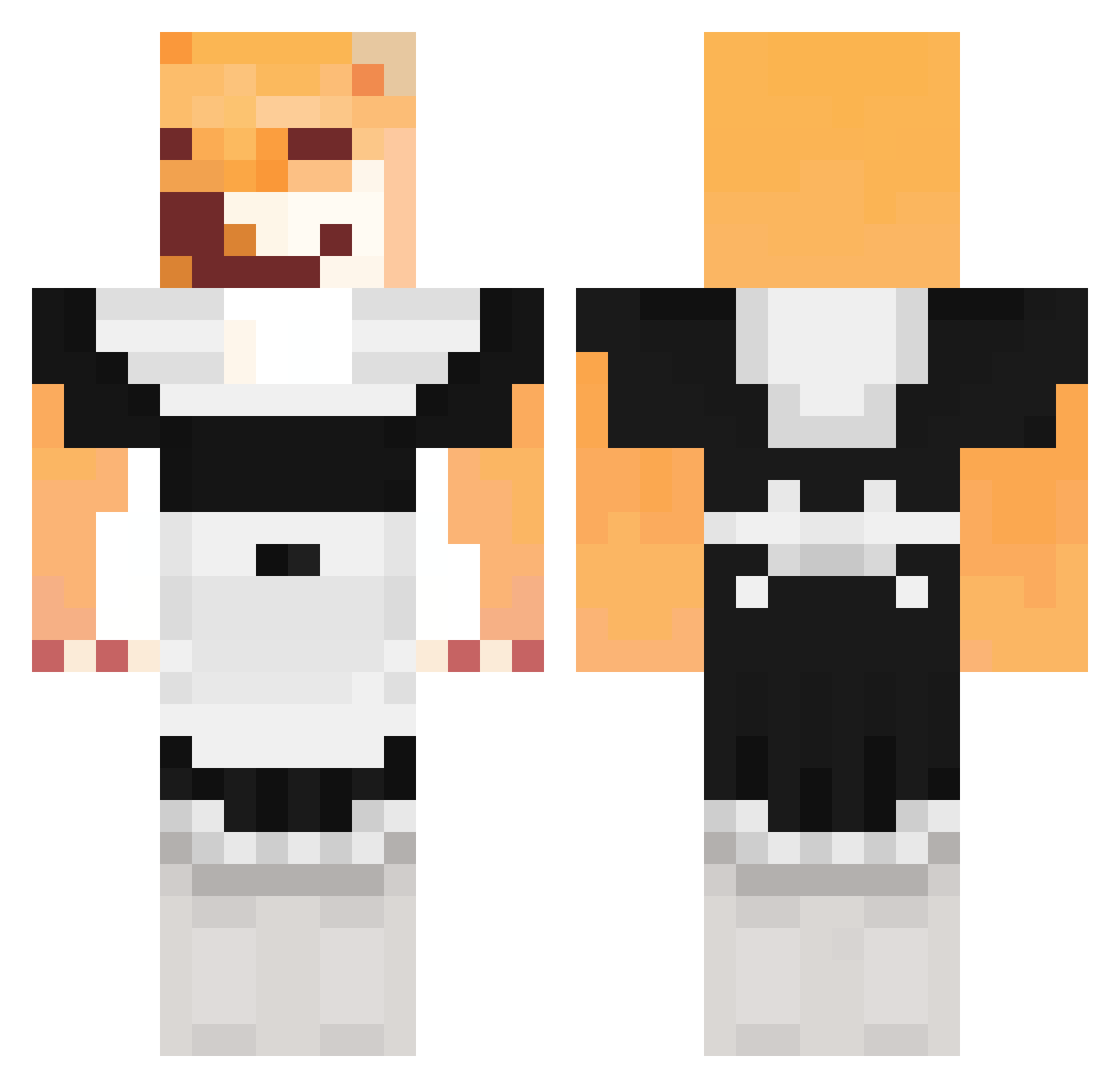 KetchupbutEpic Minecraft skin, front and back view