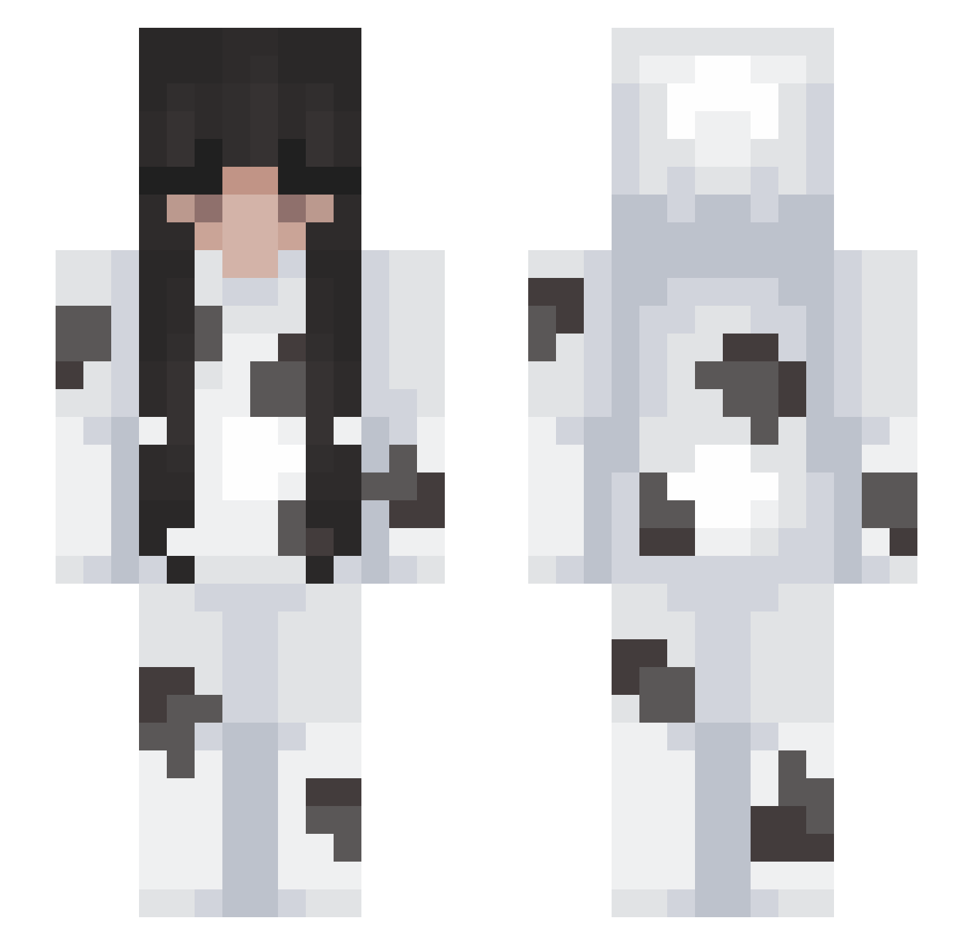 Tayyib59 Minecraft skin, front and back view