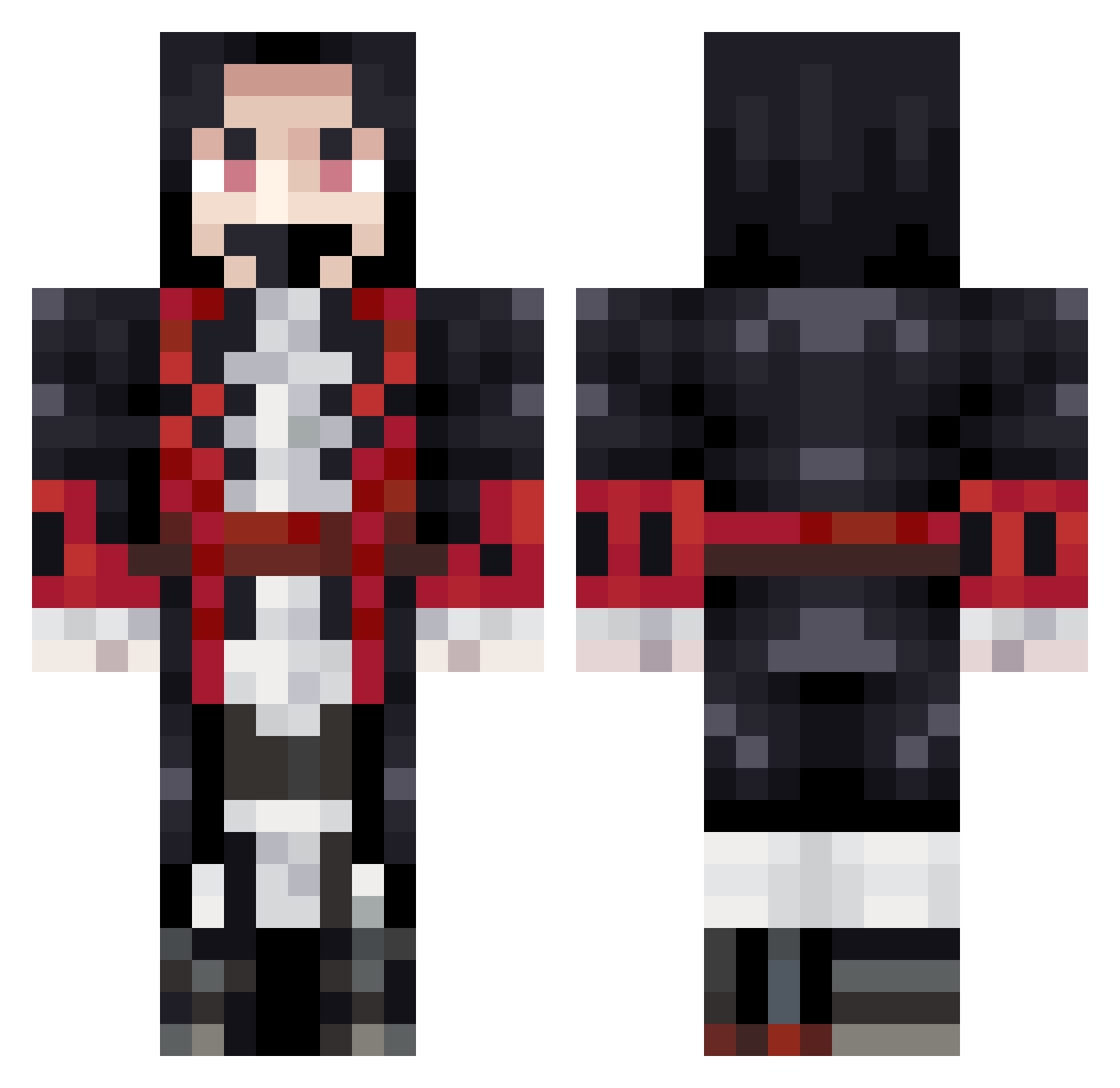 alwi_ Minecraft skin, front and back view