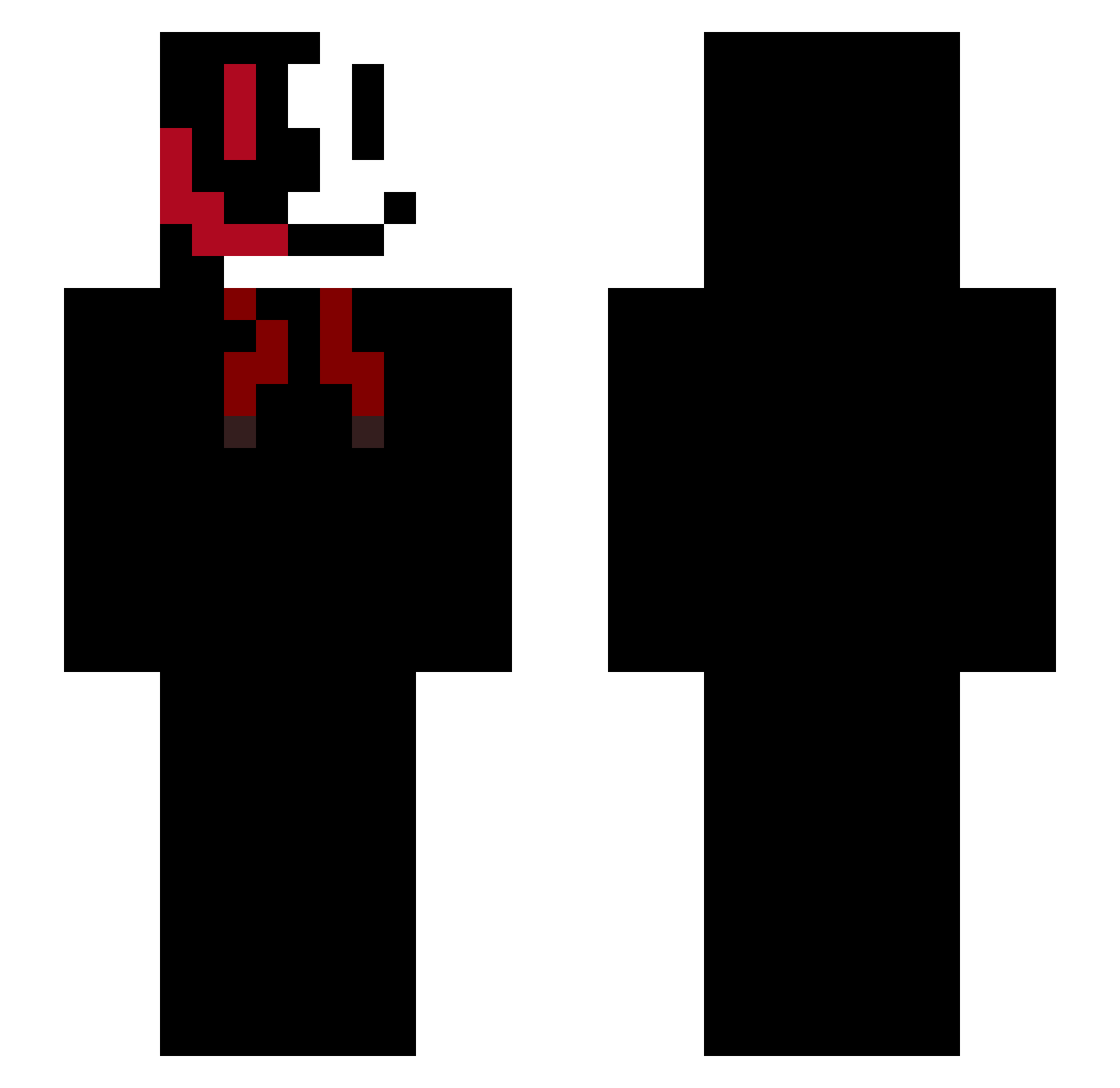 ZS_RUSEK_RR Minecraft skin, front and back view