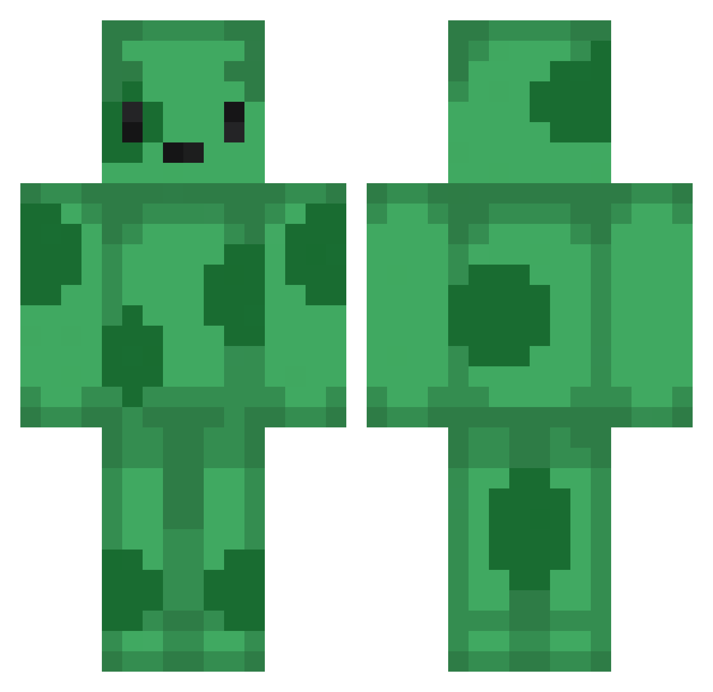 RicardoMLu___ Minecraft skin, front and back view