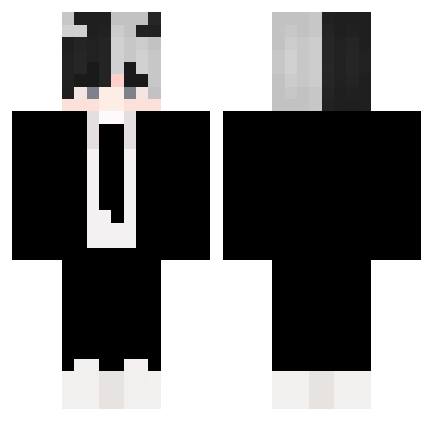 seba0999 Minecraft skin, front and back view