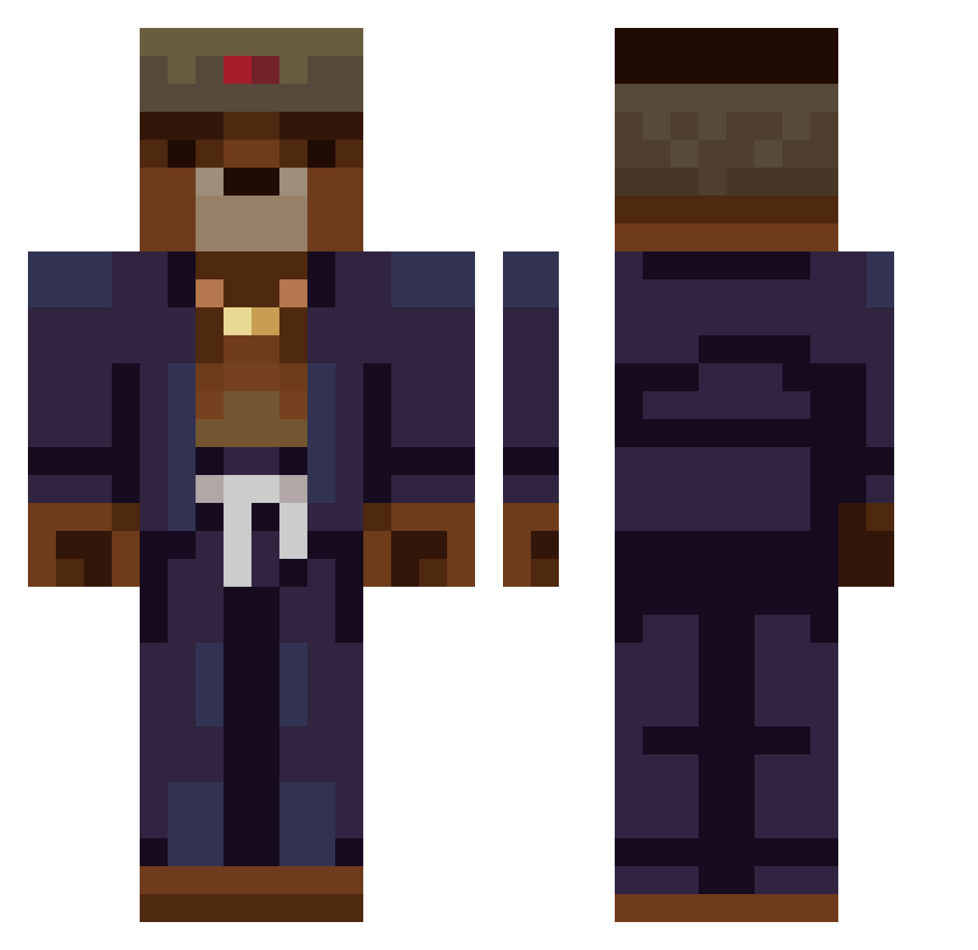 zenect_l Minecraft skin, front and back view