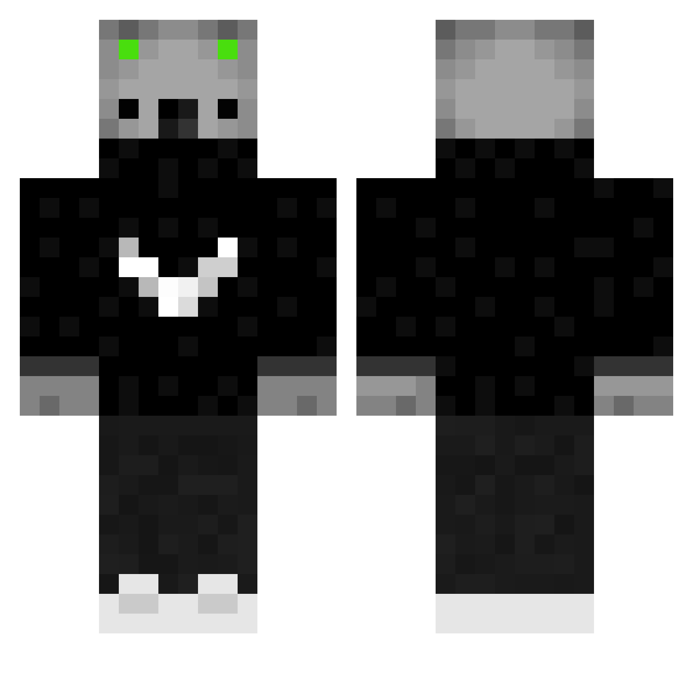_RealCoala_ Minecraft skin, front and back view