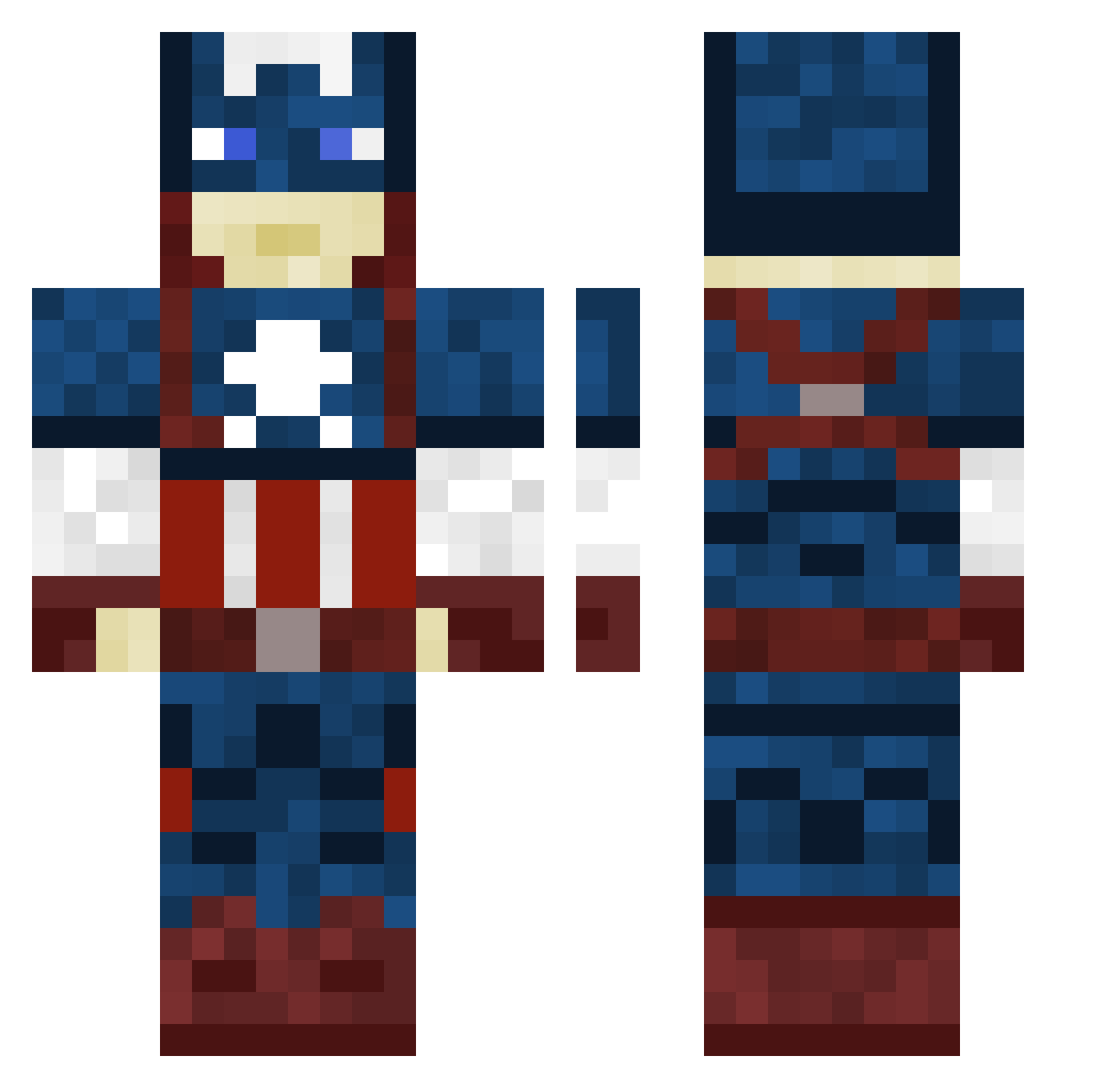 jaafar_iq Minecraft skin, front and back view