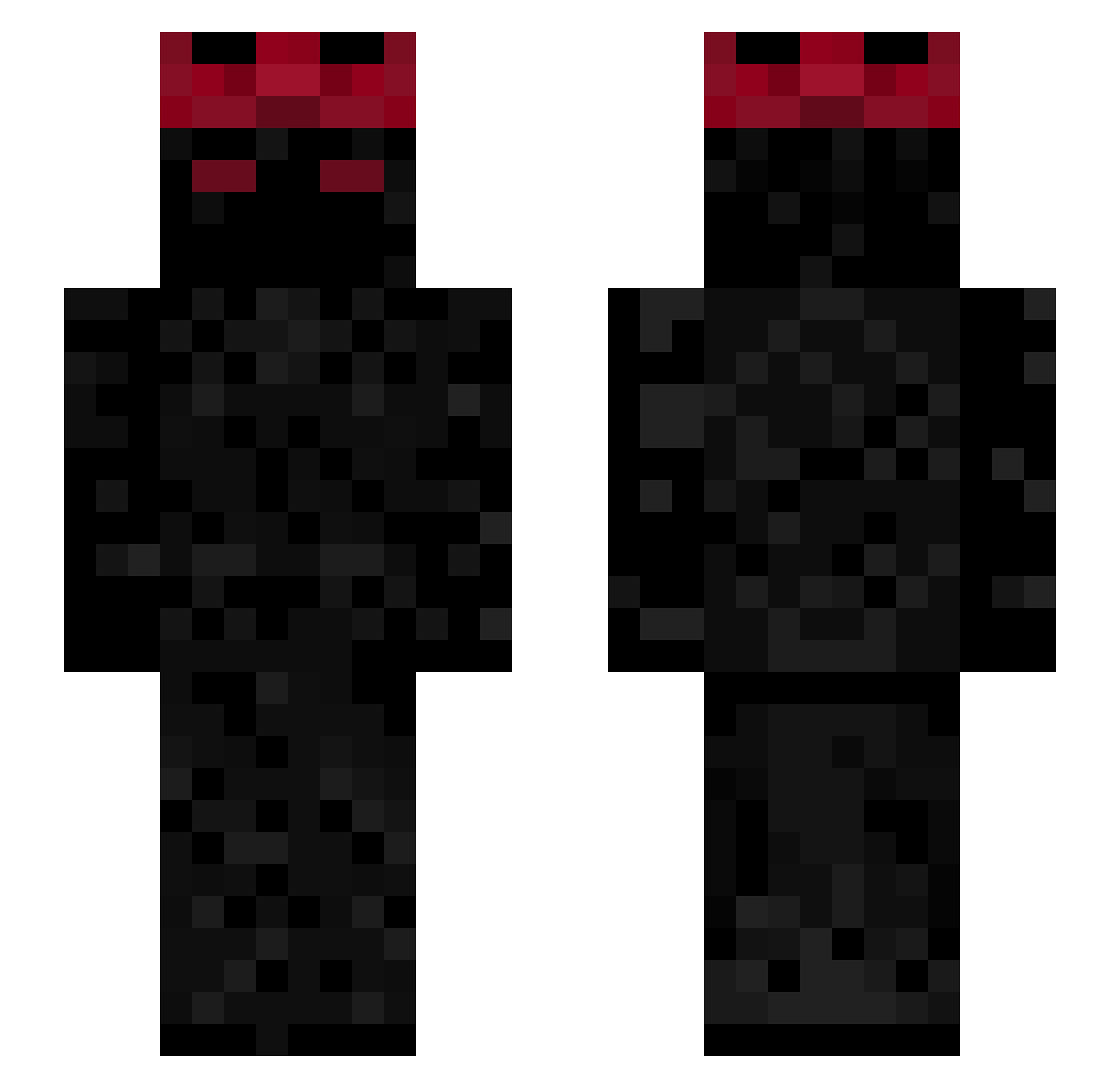 77_7tbc Minecraft skin, front and back view