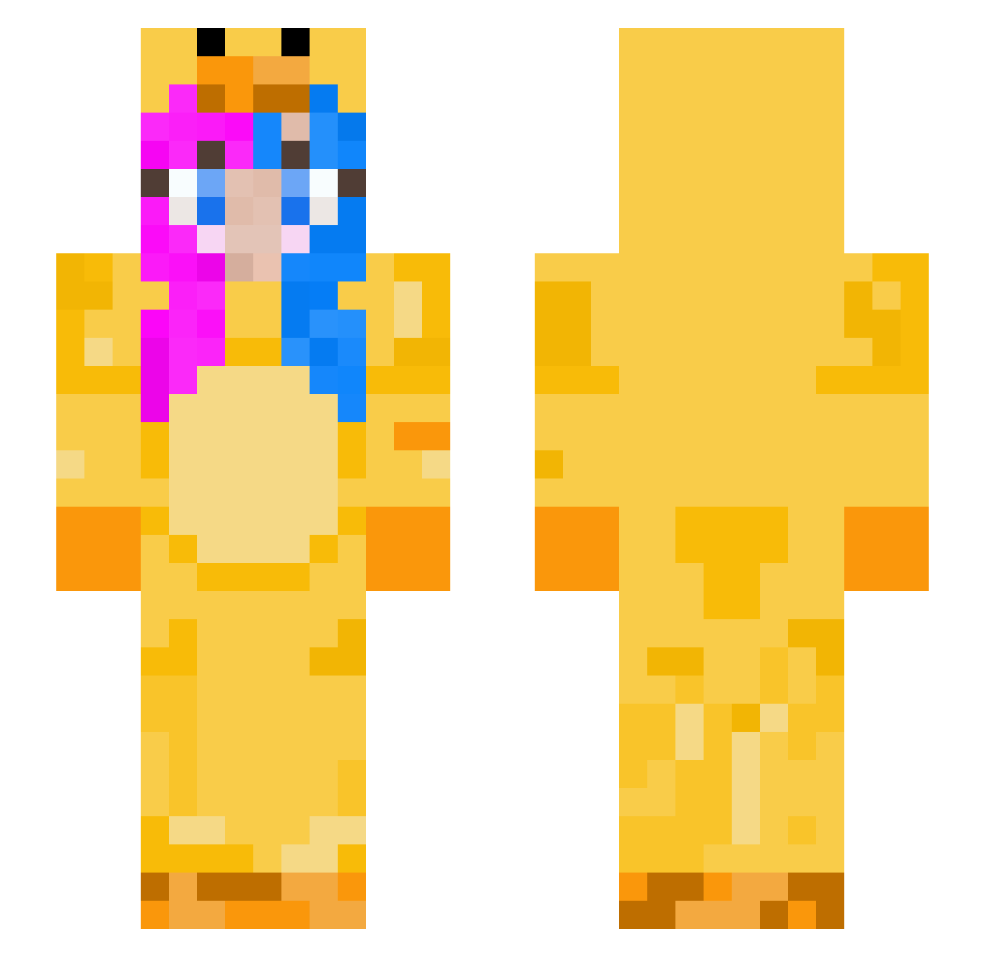 Sage_is_Here Minecraft skin, front and back view