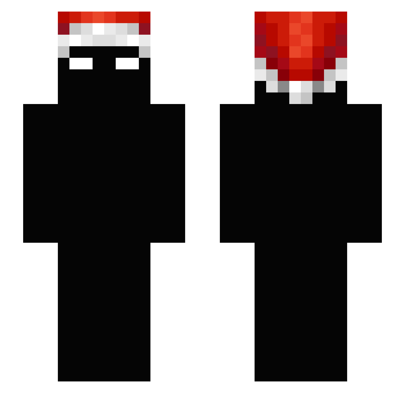 thinhga_vn Minecraft skin, front and back view
