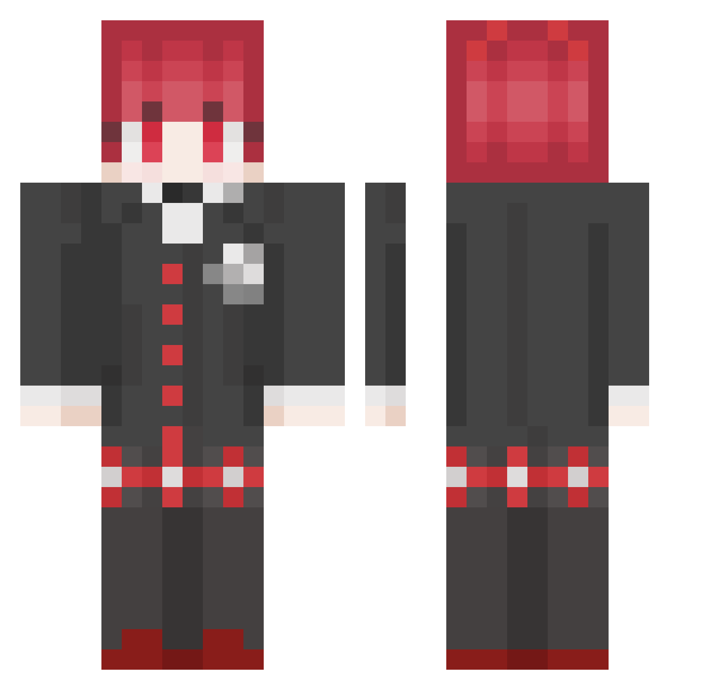 varelas1212 Minecraft skin, front and back view