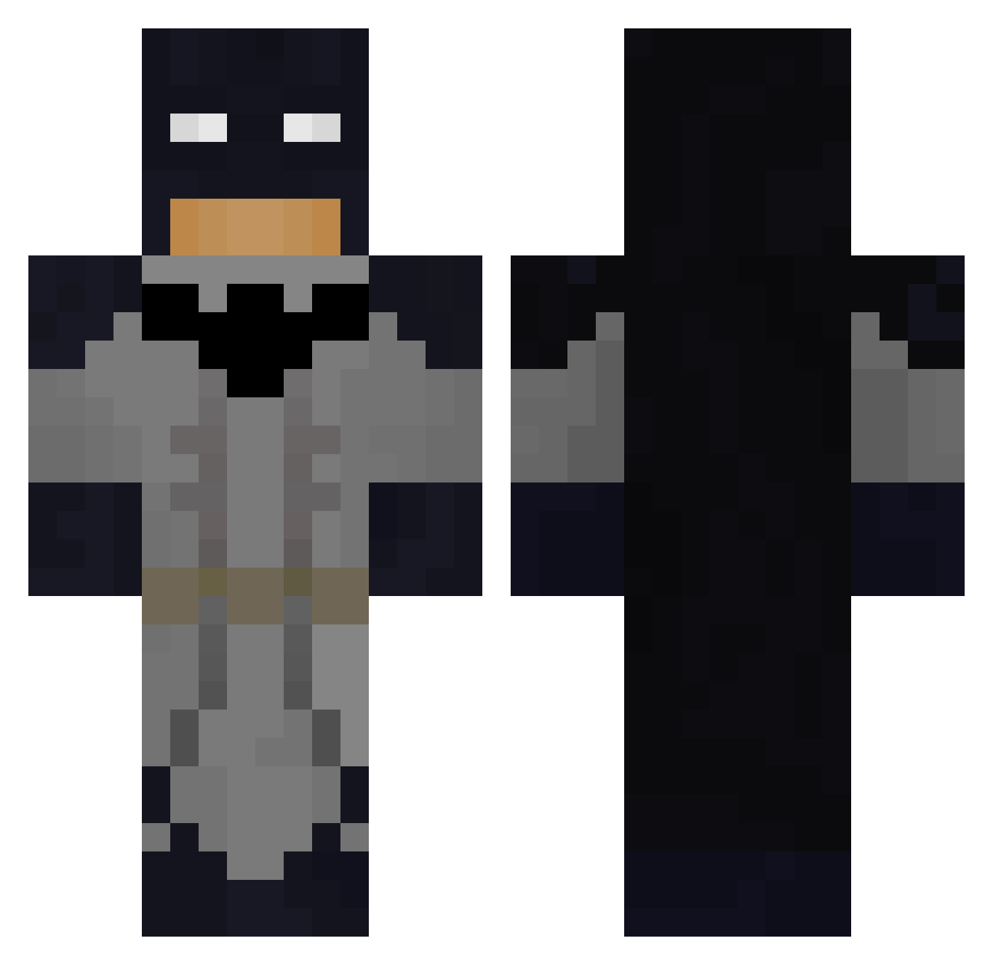 swagjamil Minecraft skin, front and back view