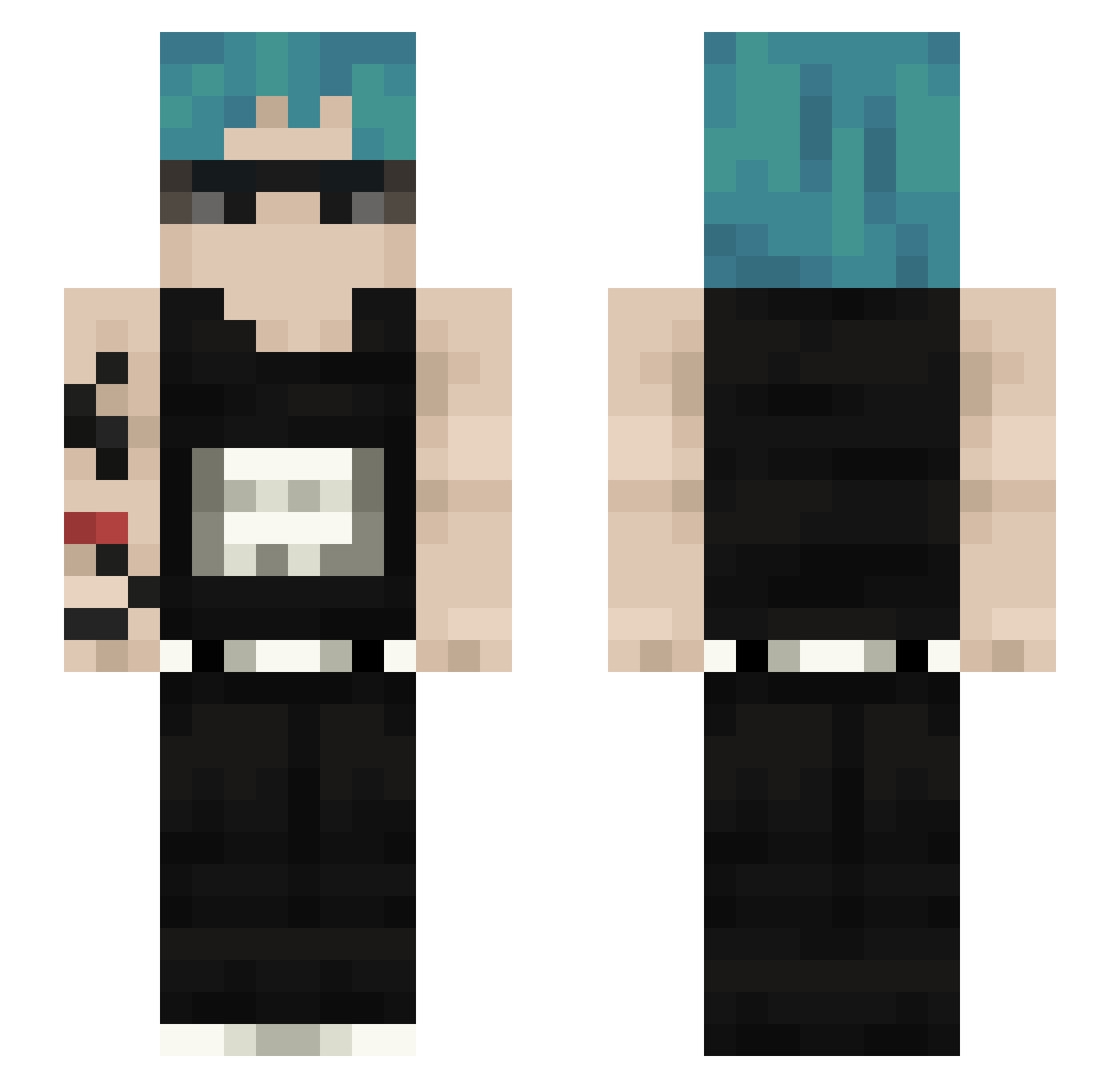 pivzavod_owner Minecraft skin, front and back view