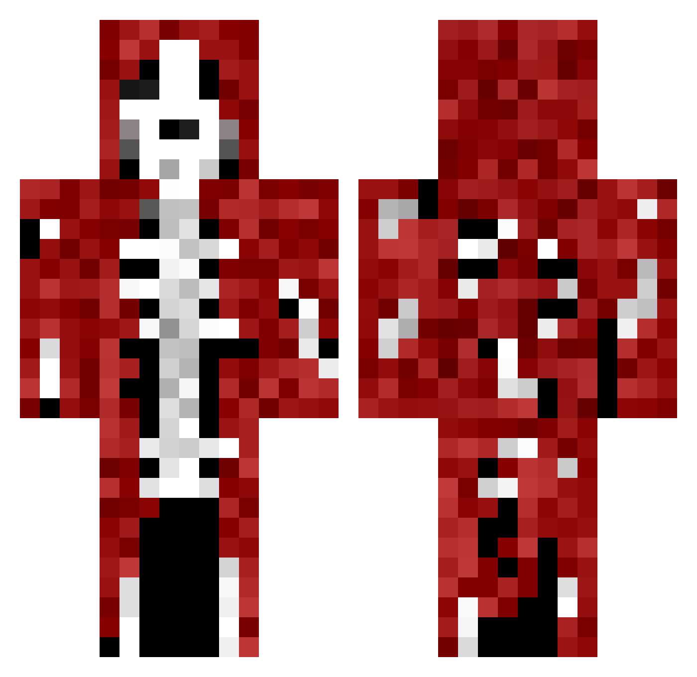_imist_ Minecraft skin, front and back view