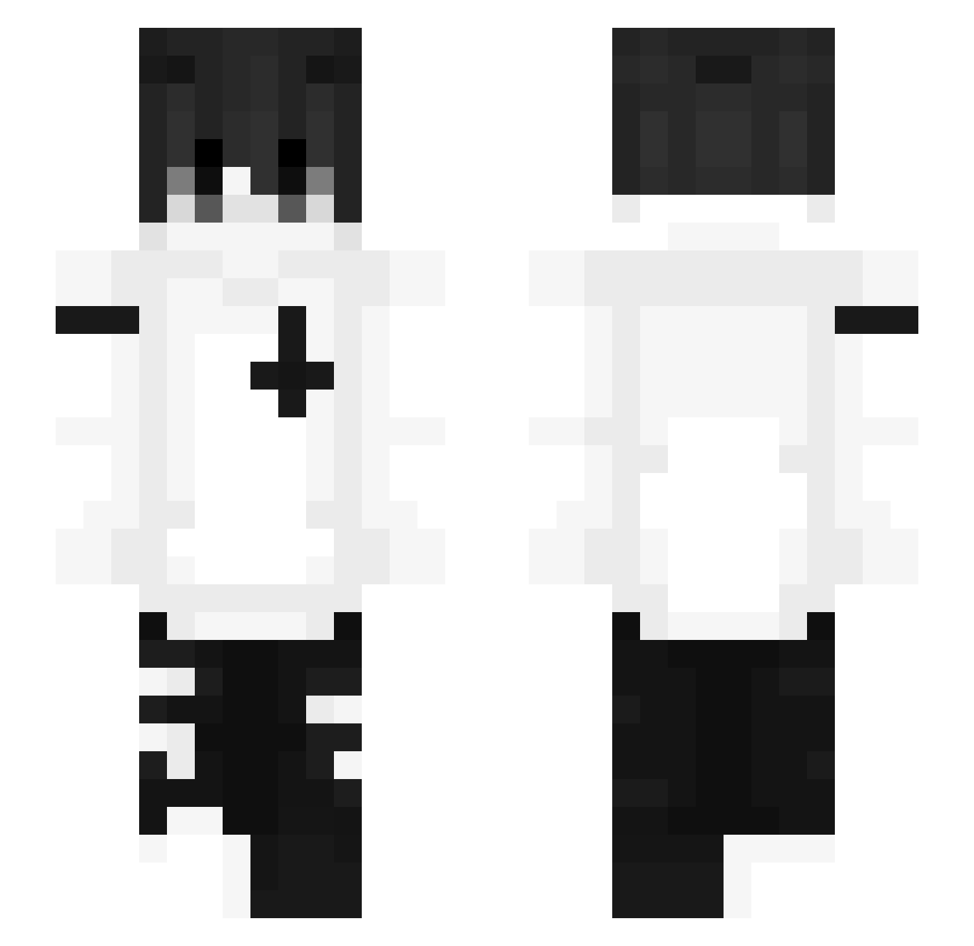 TreloPAOKi1926 Minecraft skin, front and back view