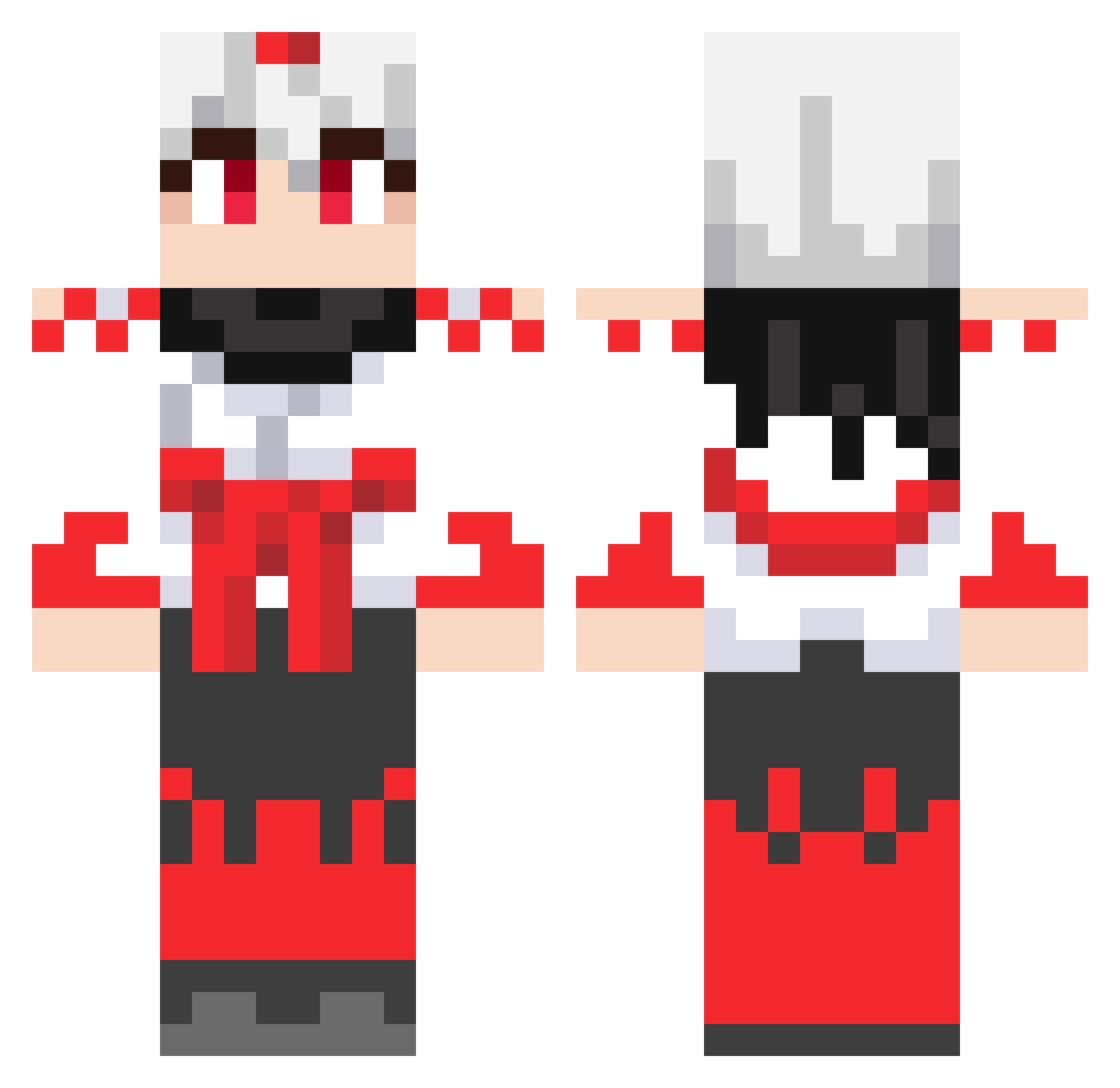 Ame - touhou Minecraft skin