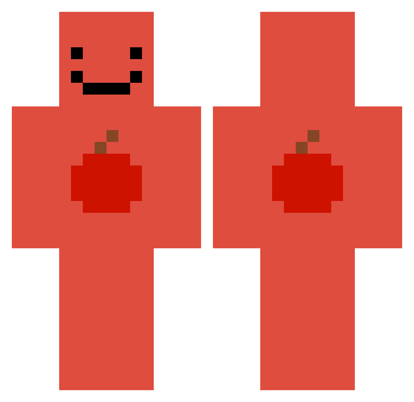 maxanponi435632 Minecraft skin, front and back view