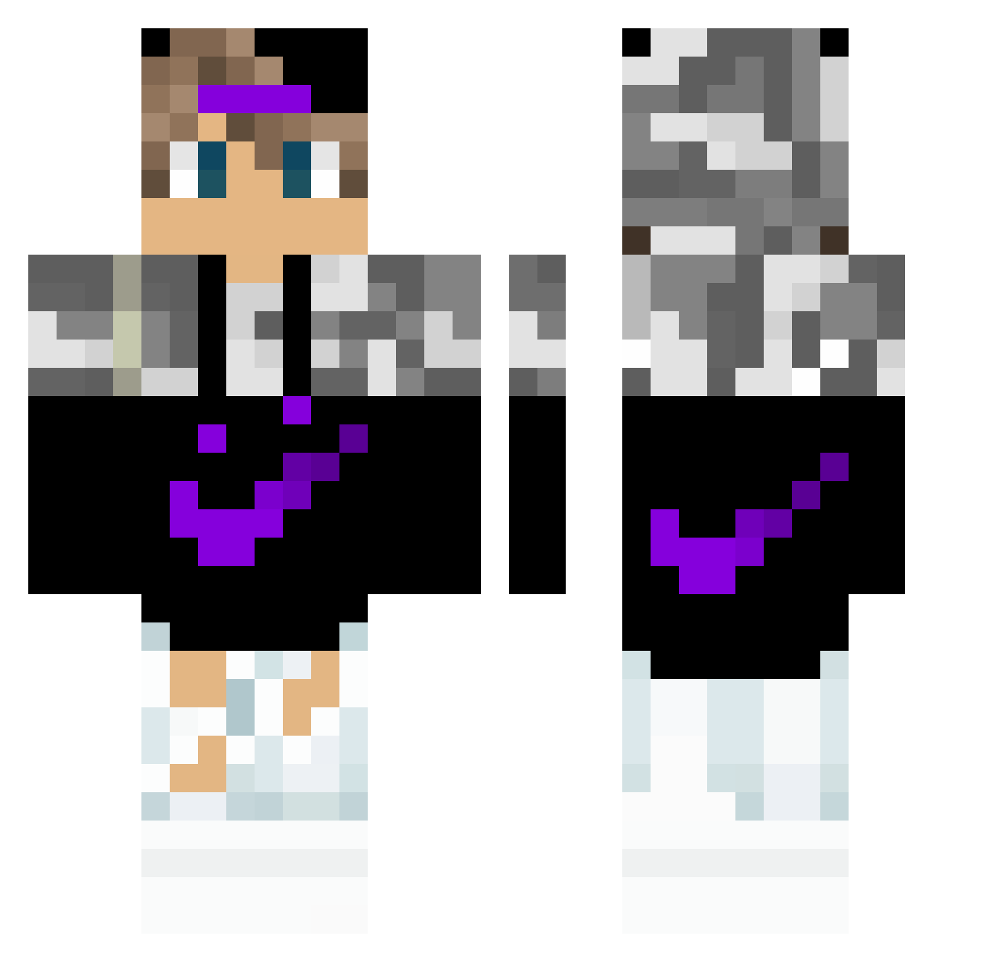 sezz_ard Minecraft skin, front and back view