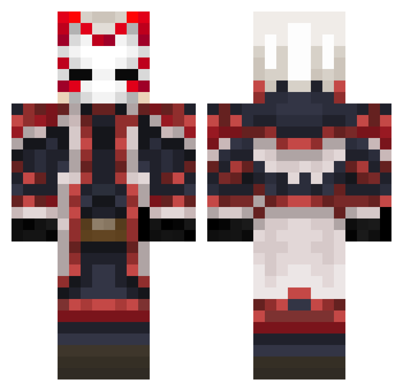 David_Smith Minecraft skin, front and back view
