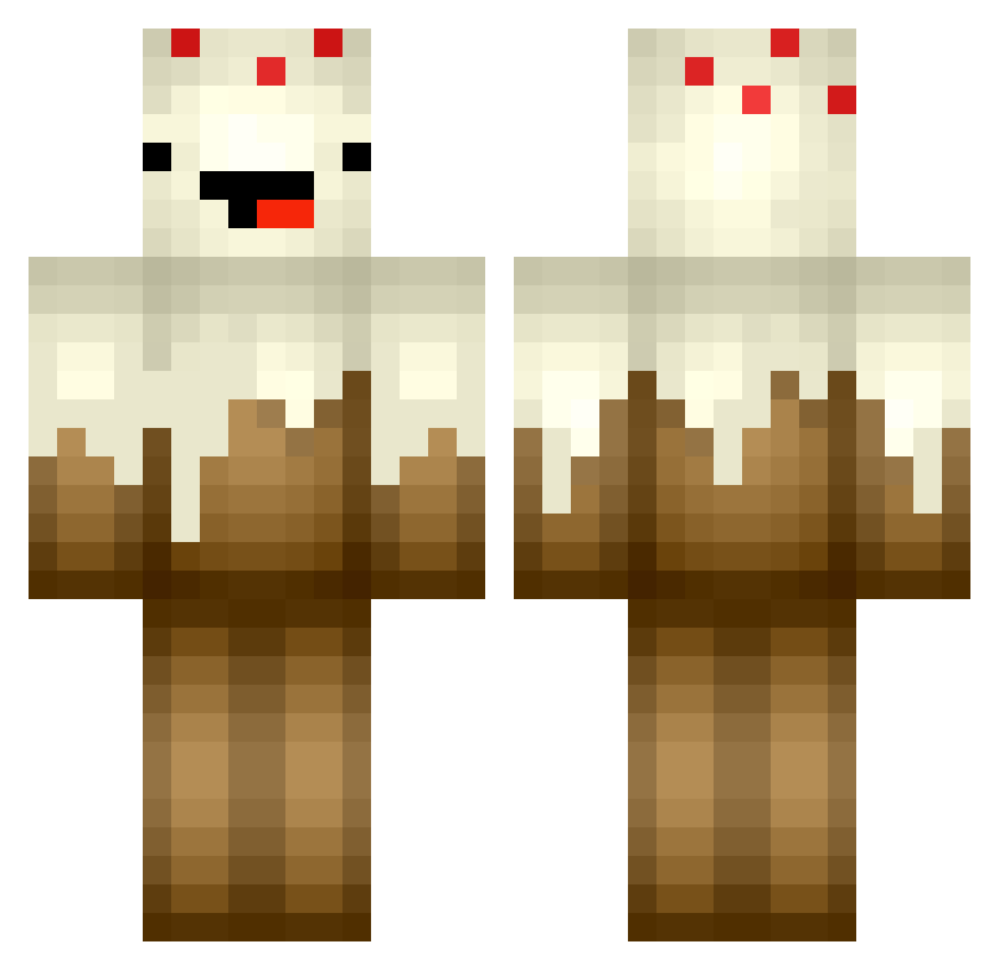 trav2351 Minecraft skin, front and back view