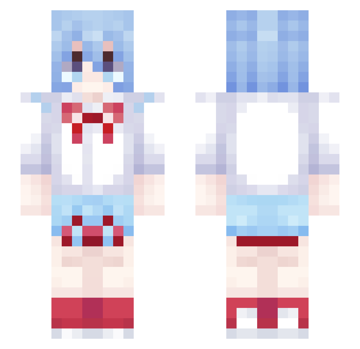 shijwu_000 Minecraft skin, front and back view