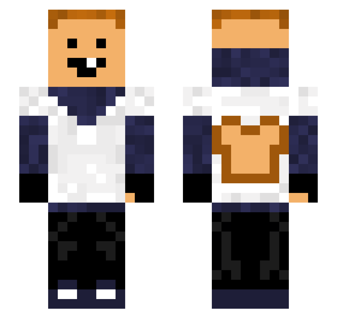 monstrodaganja69 Minecraft skin, front and back view