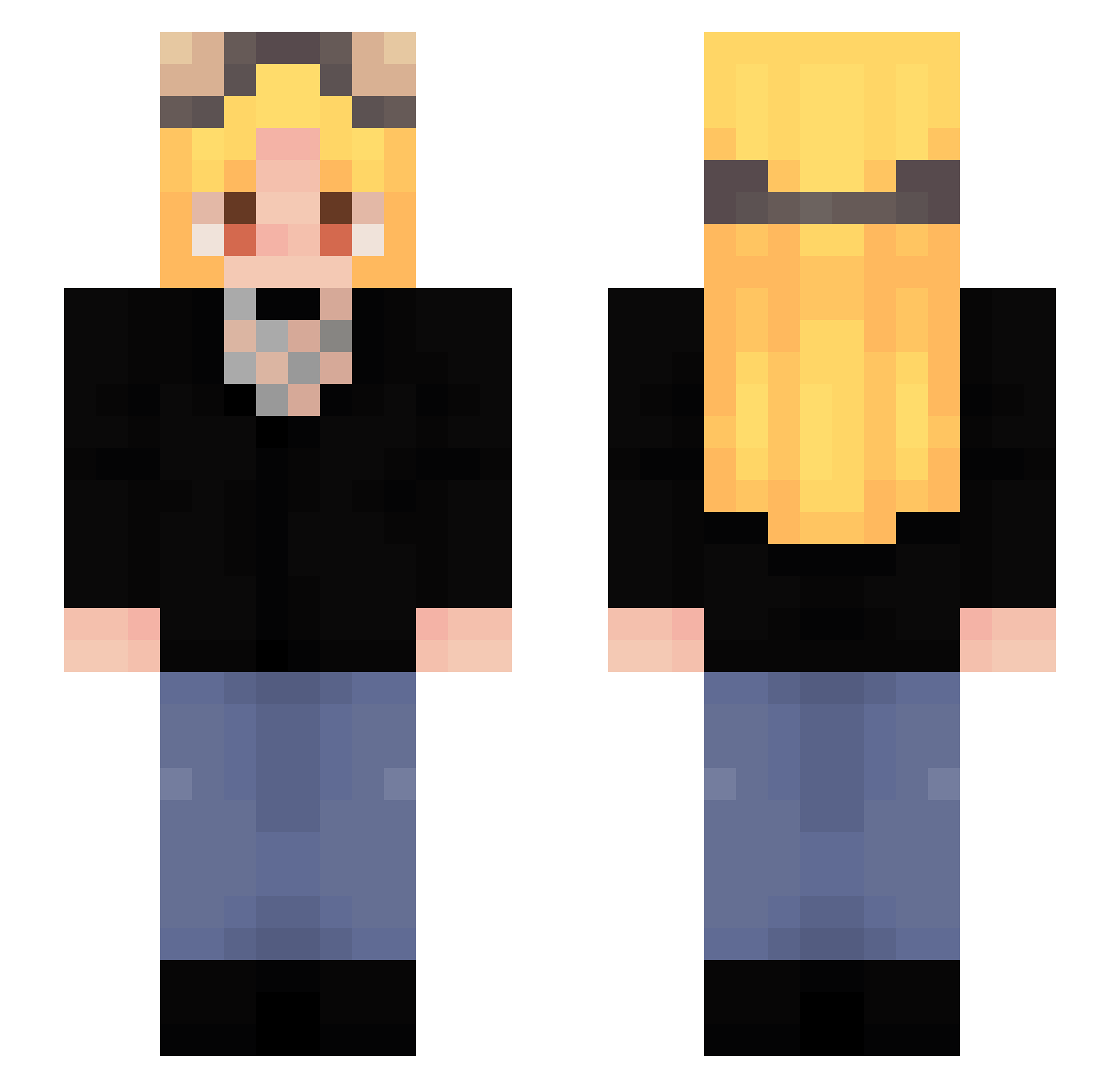 Reixd_ Minecraft skin, front and back view