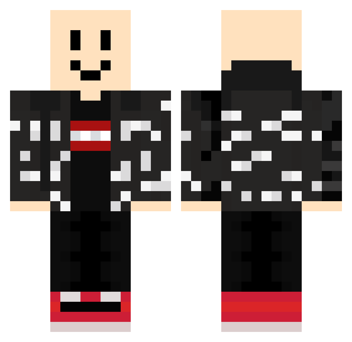 goodcung Minecraft skin, front and back view
