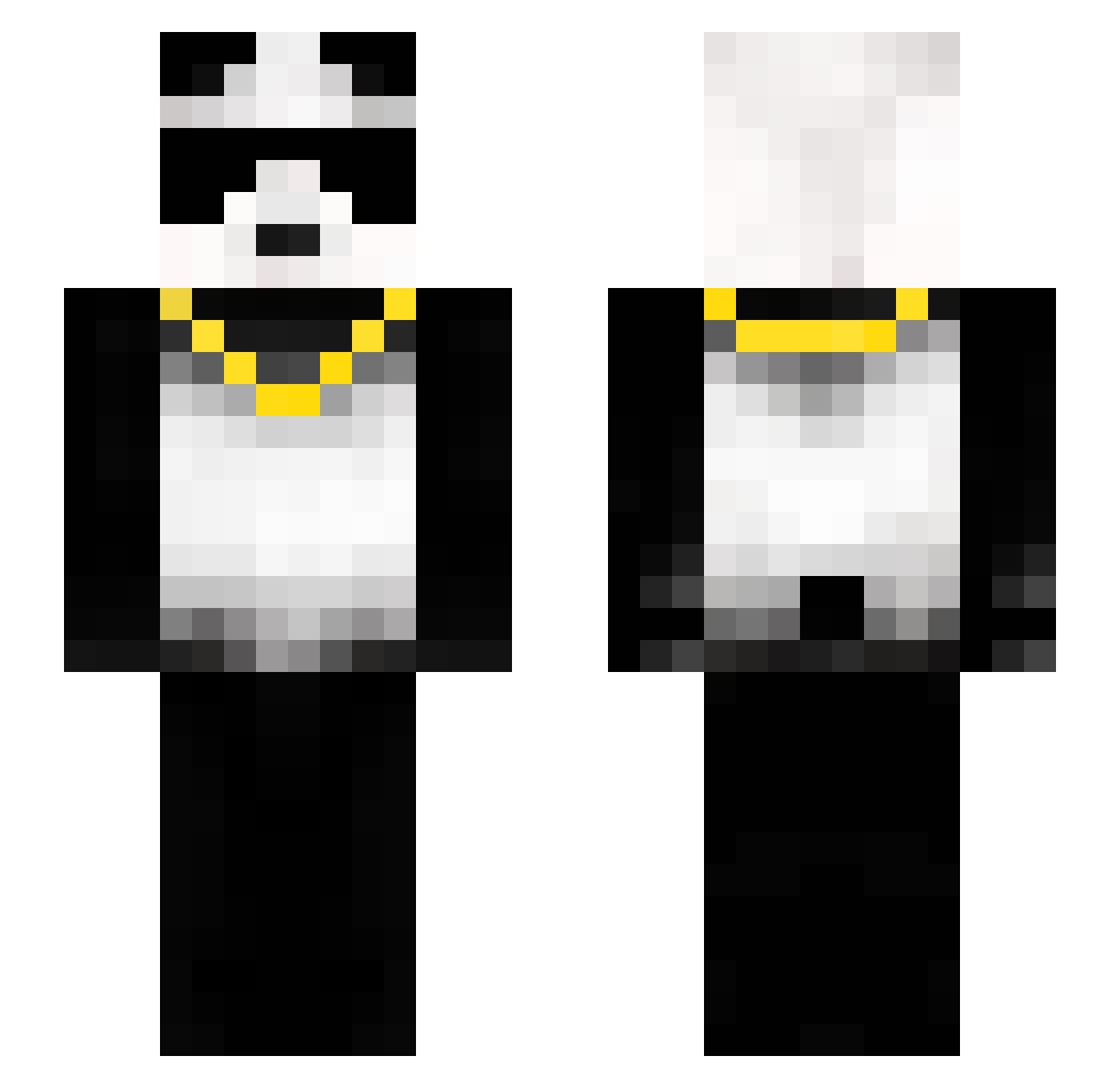 Alvaro29p Minecraft skin, front and back view