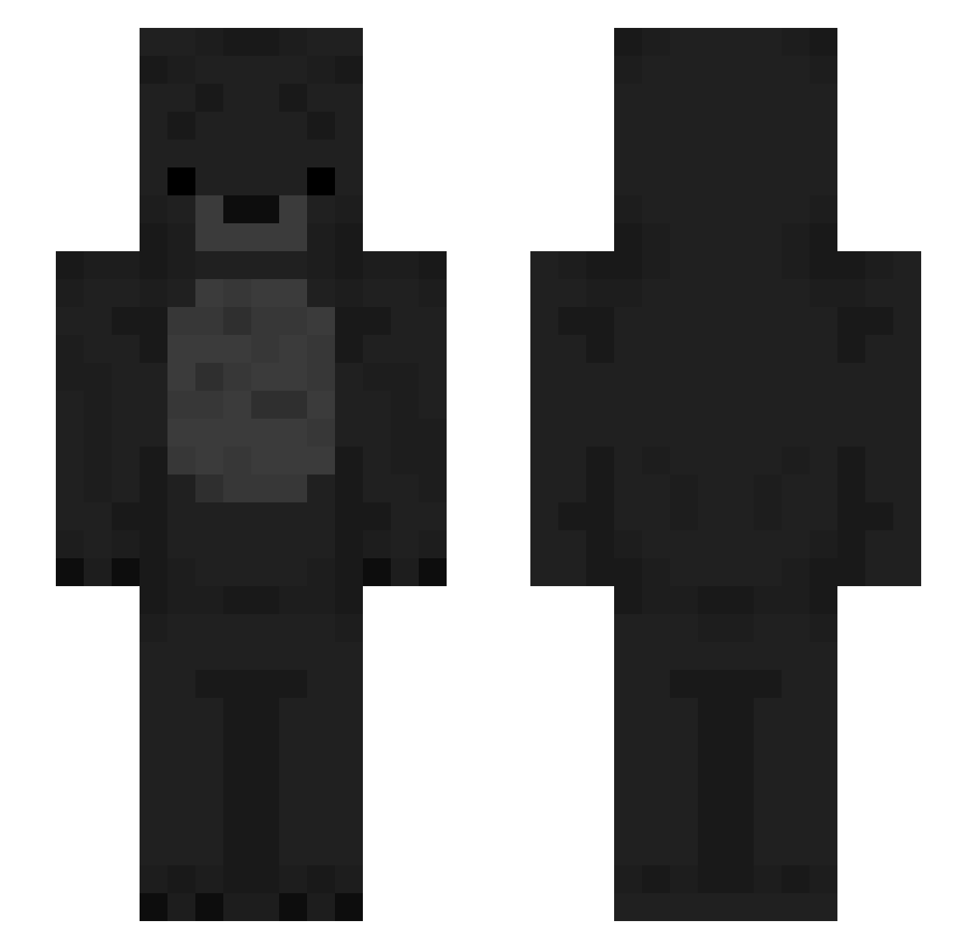 superkitty042564 Minecraft skin, front and back view
