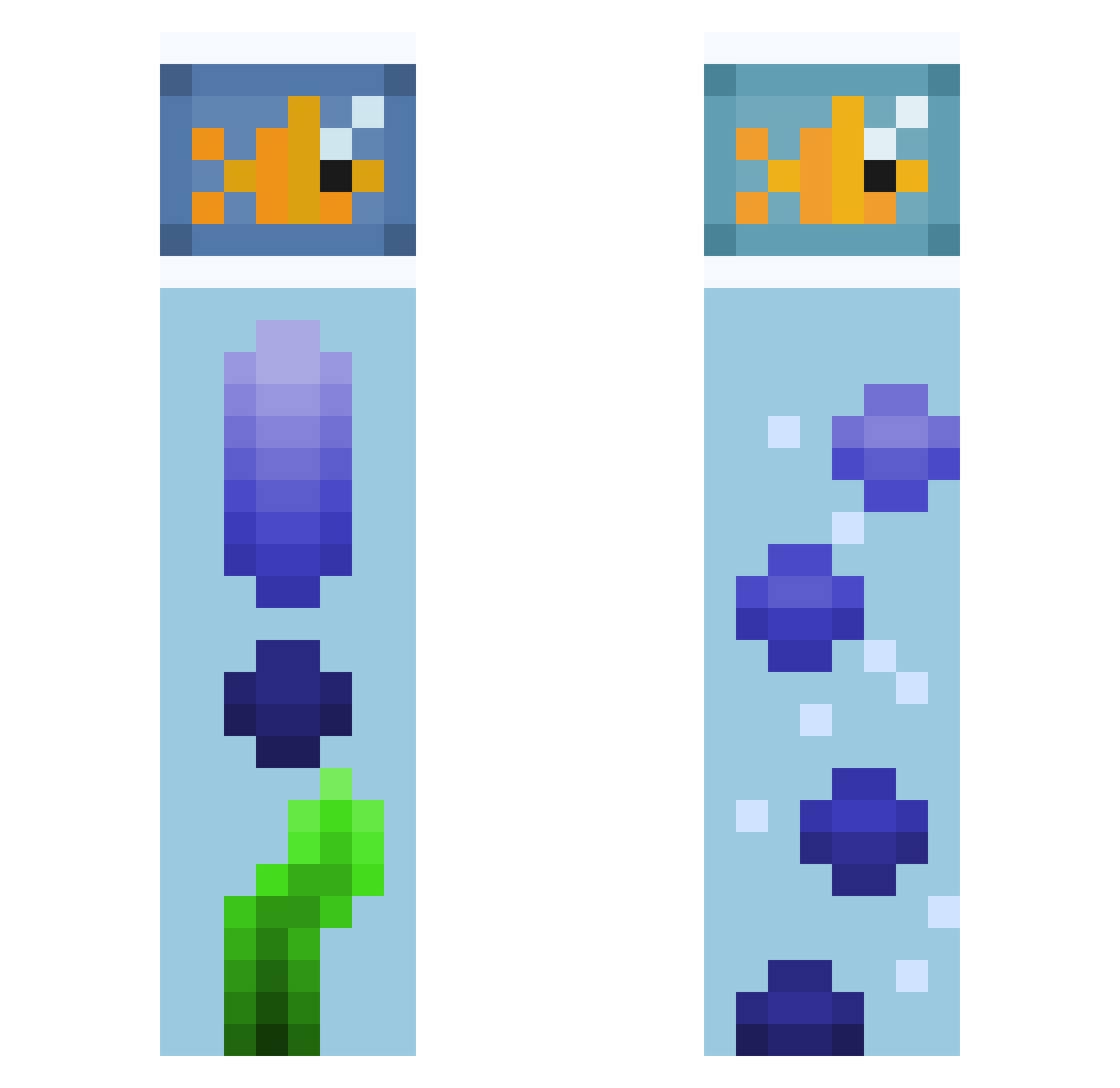 Leooo05 Minecraft skin, front and back view