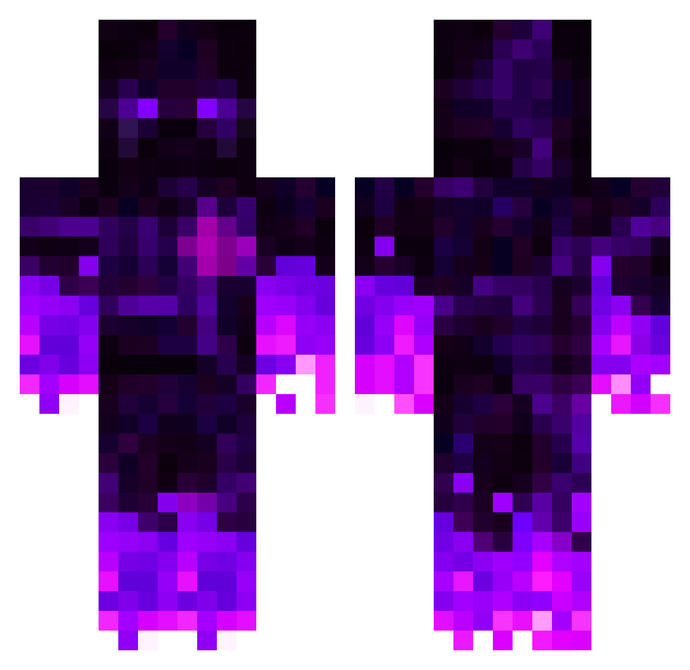 Mr_Matii Minecraft skin, front and back view