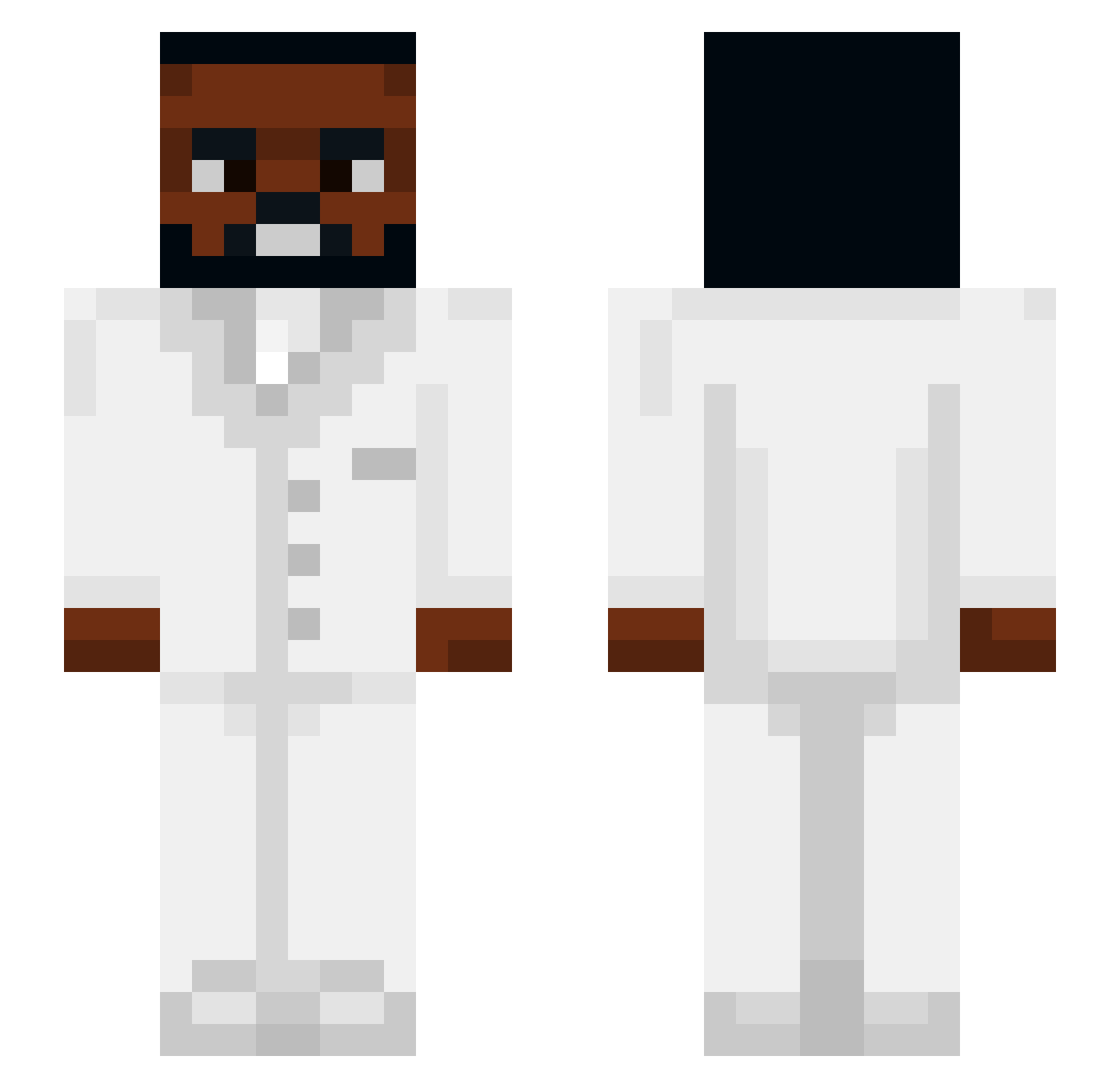 Aaronn__2K Minecraft skin, front and back view