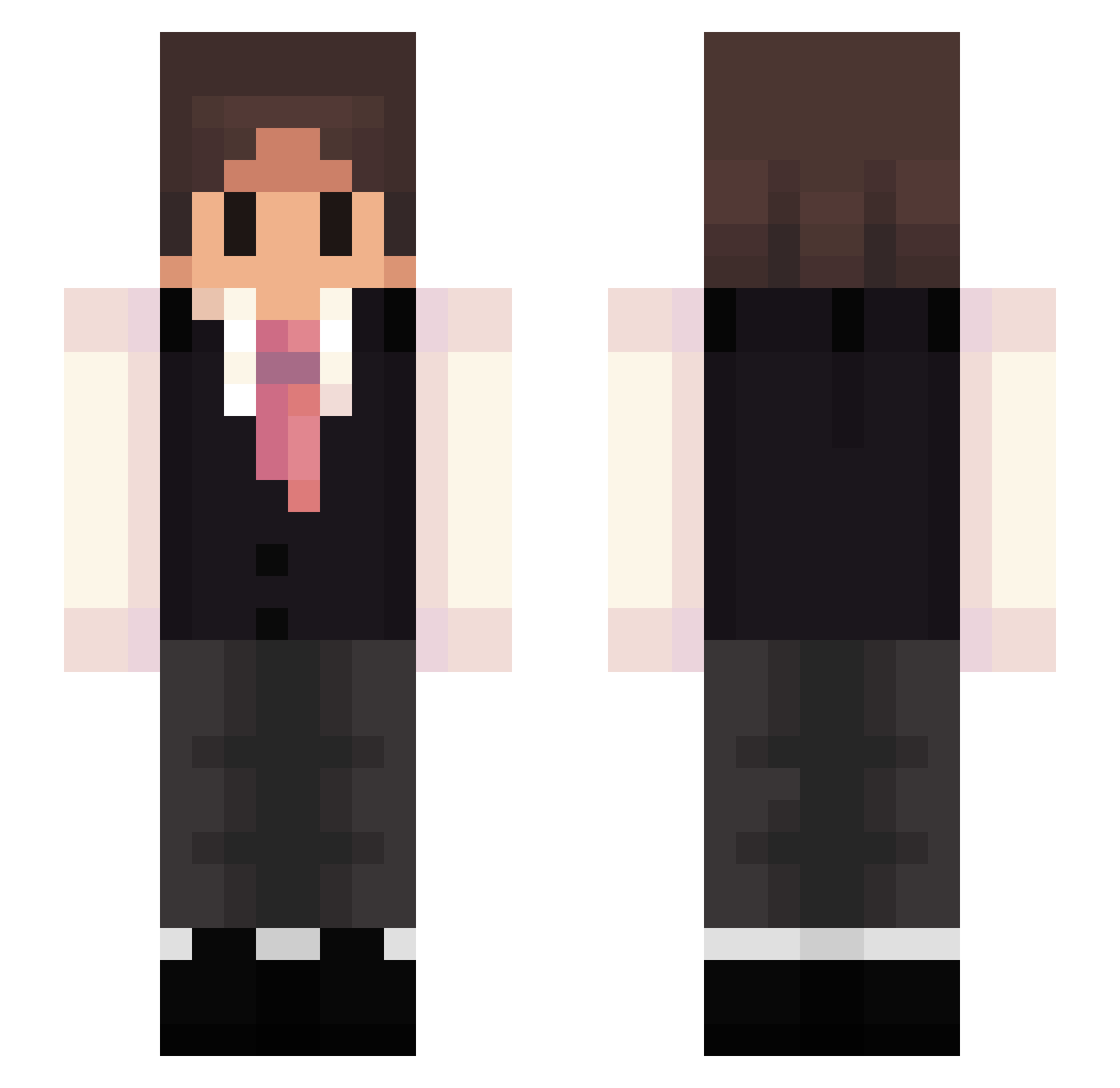 SuperiorDust5867 Minecraft skin, front and back view
