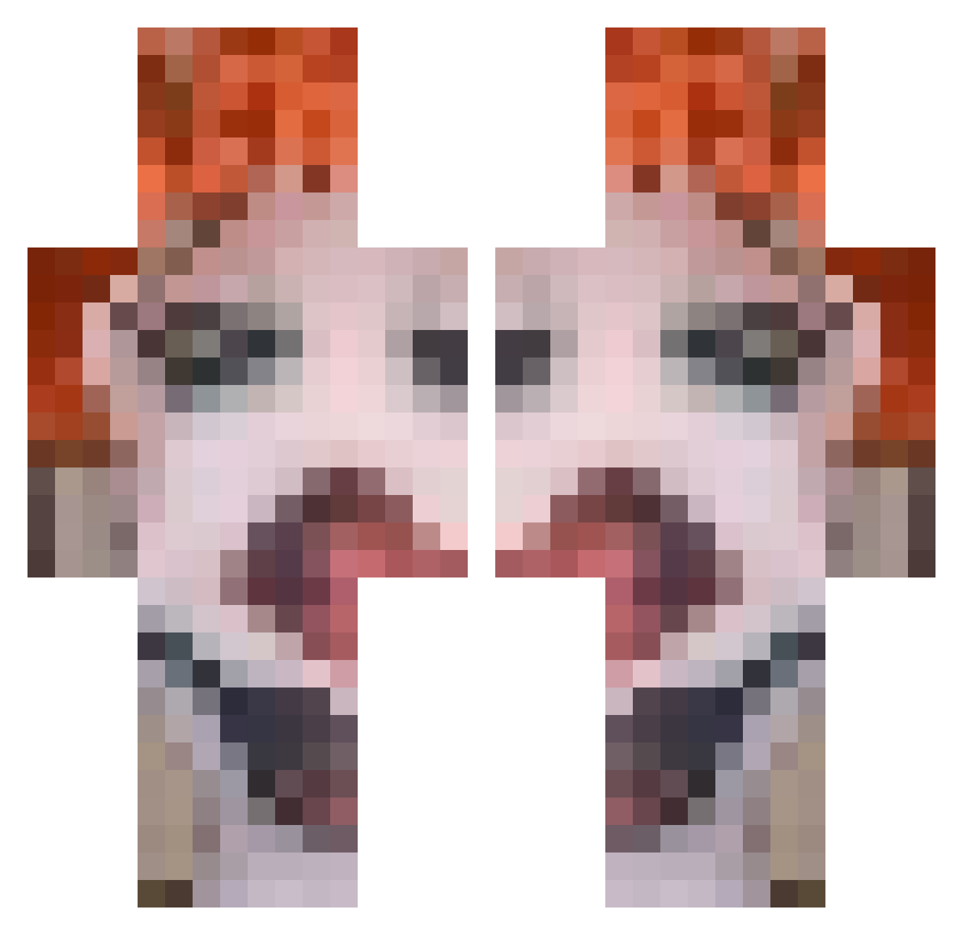 xTapuhi_ Minecraft skin, front and back view
