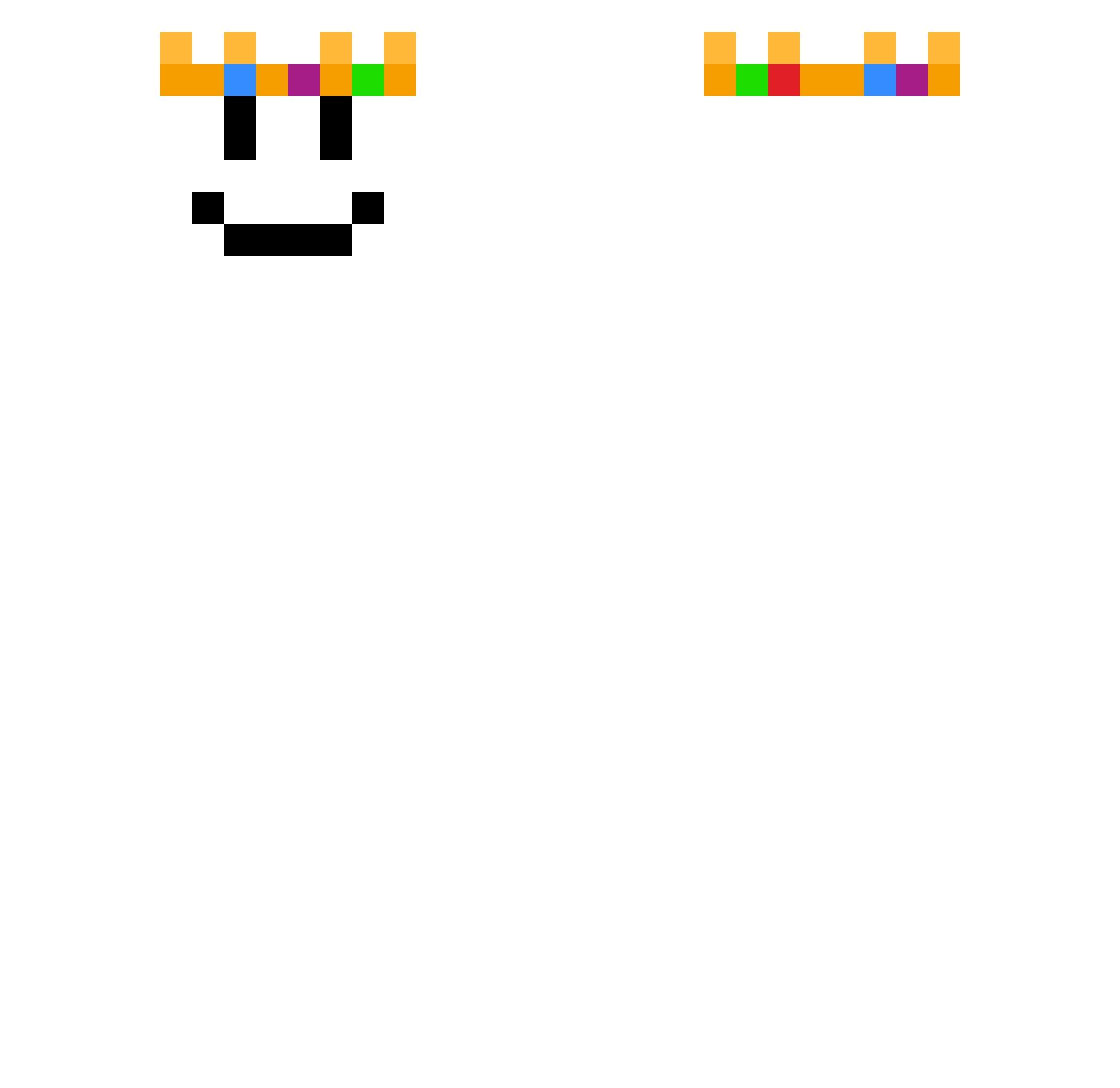 WafflesXD_ Minecraft skin, front and back view
