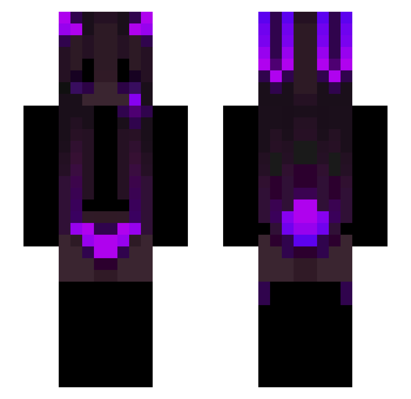 __Emiliaa__ Minecraft skin, front and back view