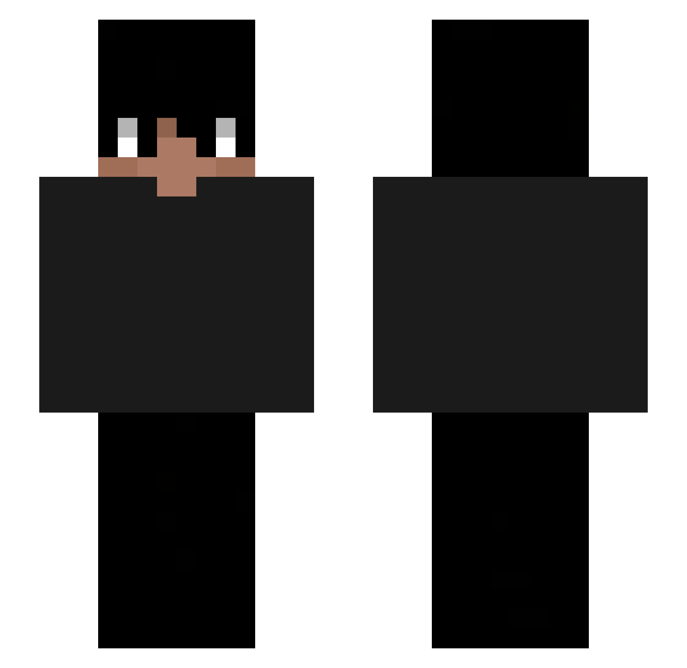 segsehgseh Minecraft skin, front and back view