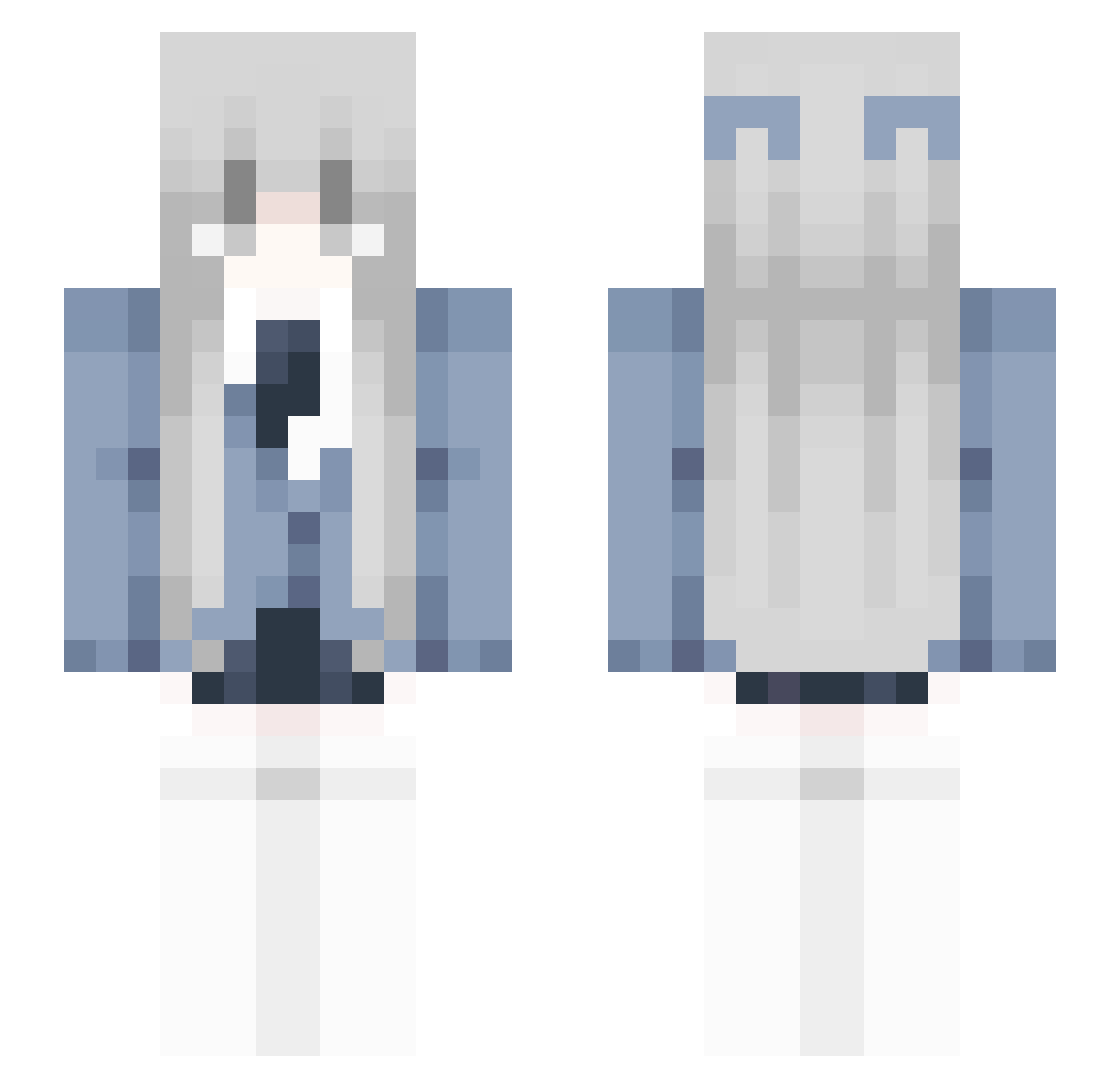 BanTraiCoAy Minecraft skin, front and back view