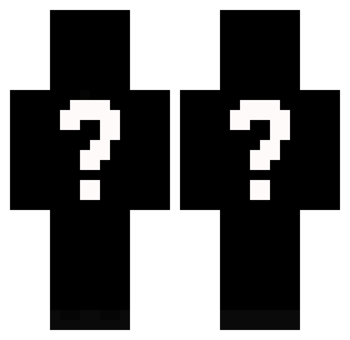 beomho852 Minecraft skin, front and back view
