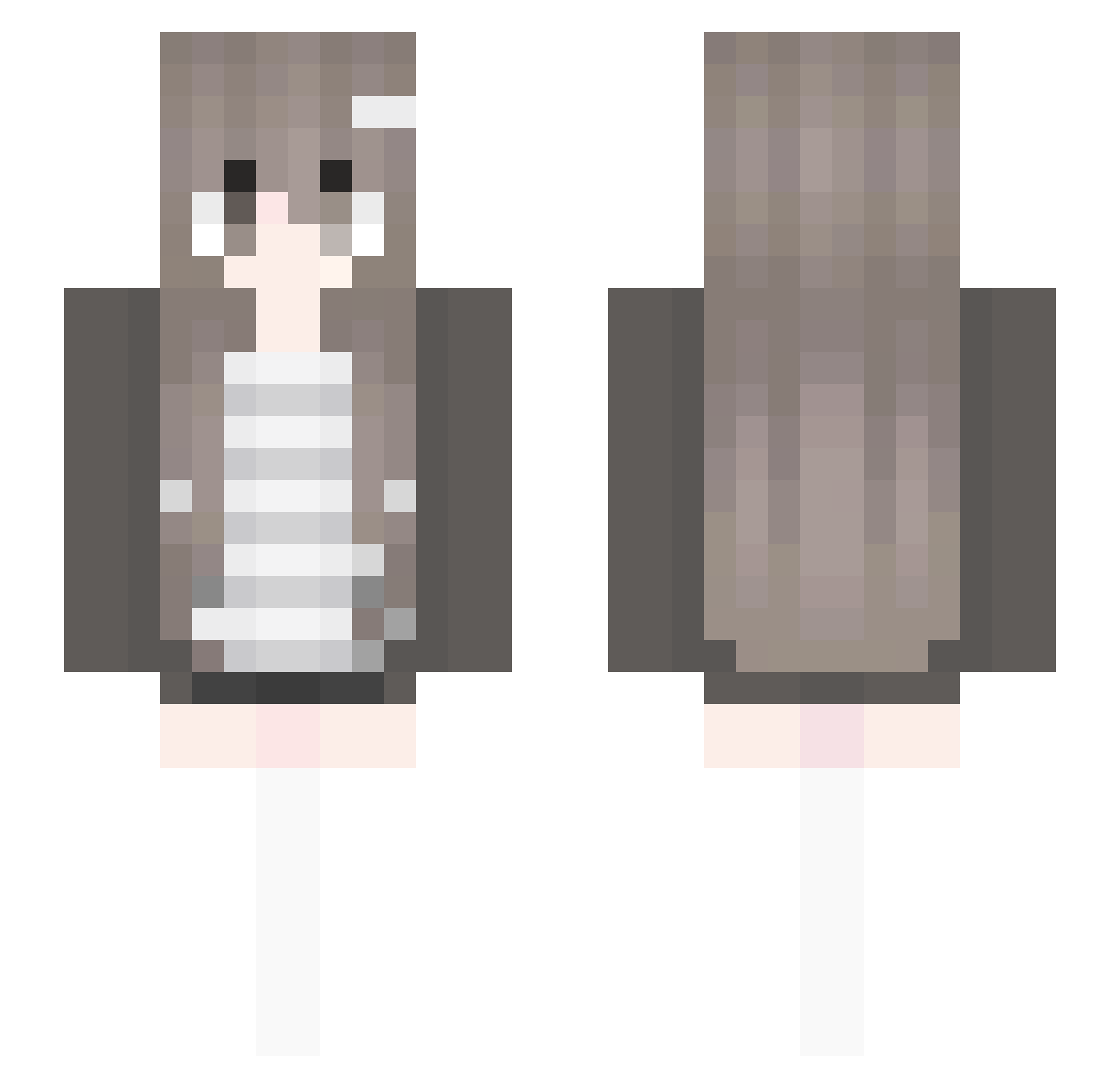 rotem147852 Minecraft skin, front and back view