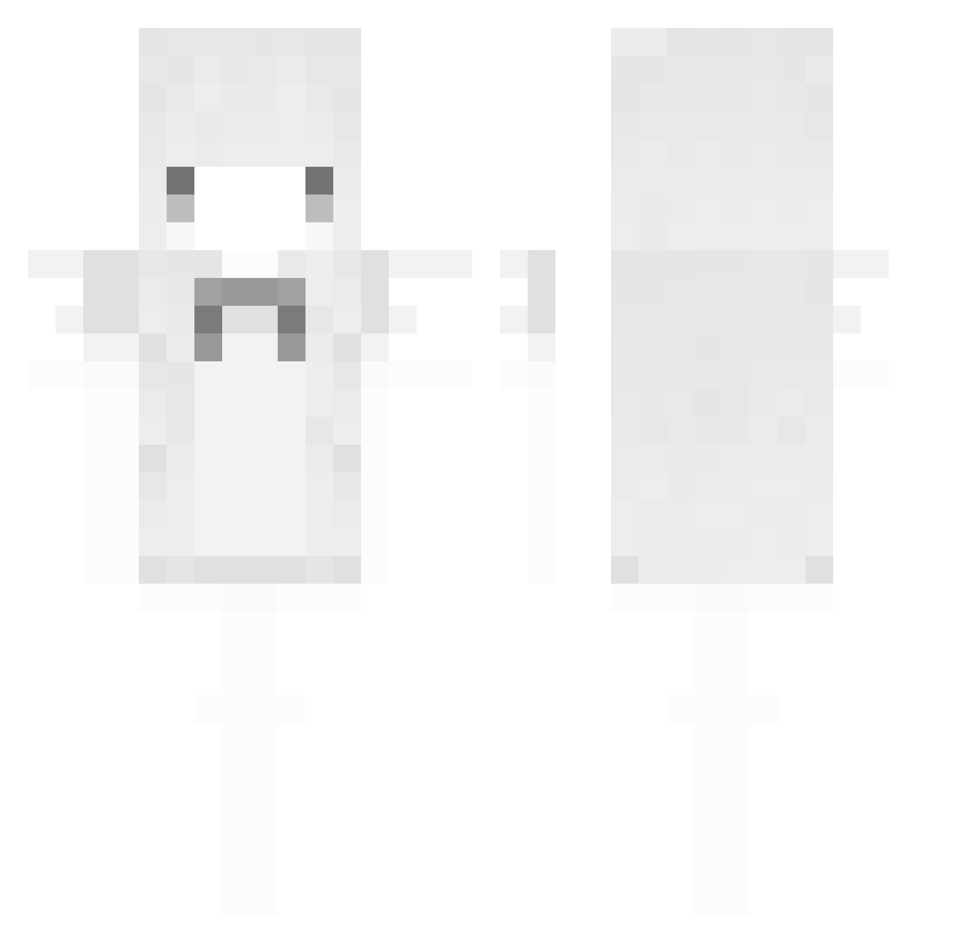 silentgirl087646 Minecraft skin, front and back view