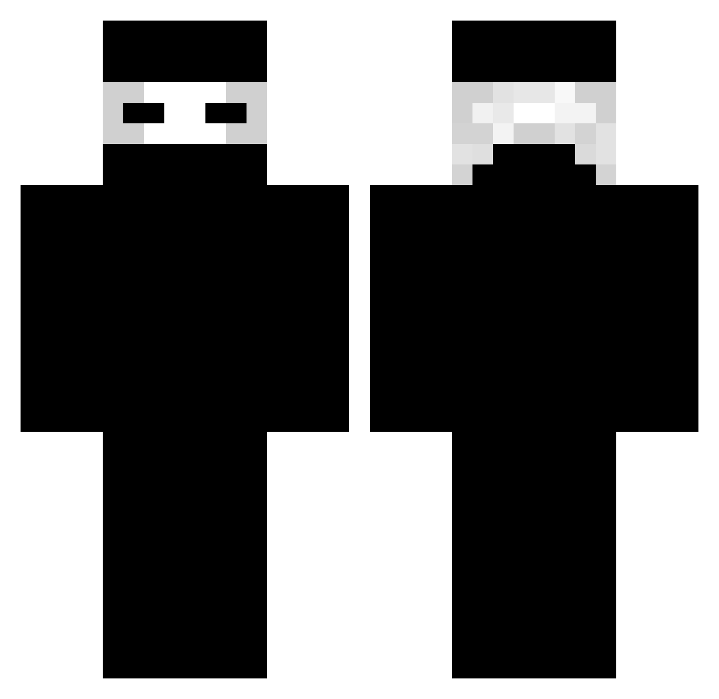 saladin1213 Minecraft skin, front and back view