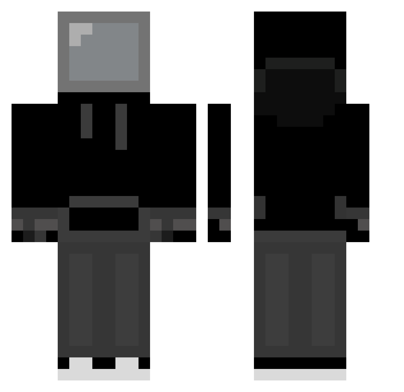 ThatOneGuy_121 Minecraft skin, front and back view
