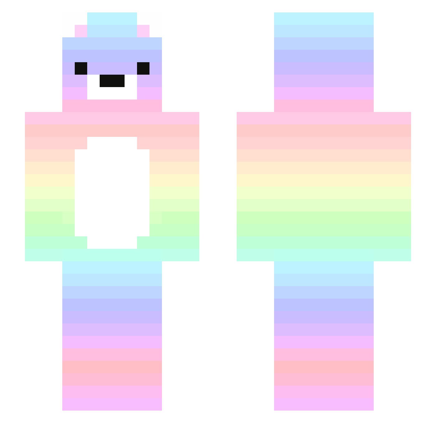 COL_Alan Minecraft skin, front and back view