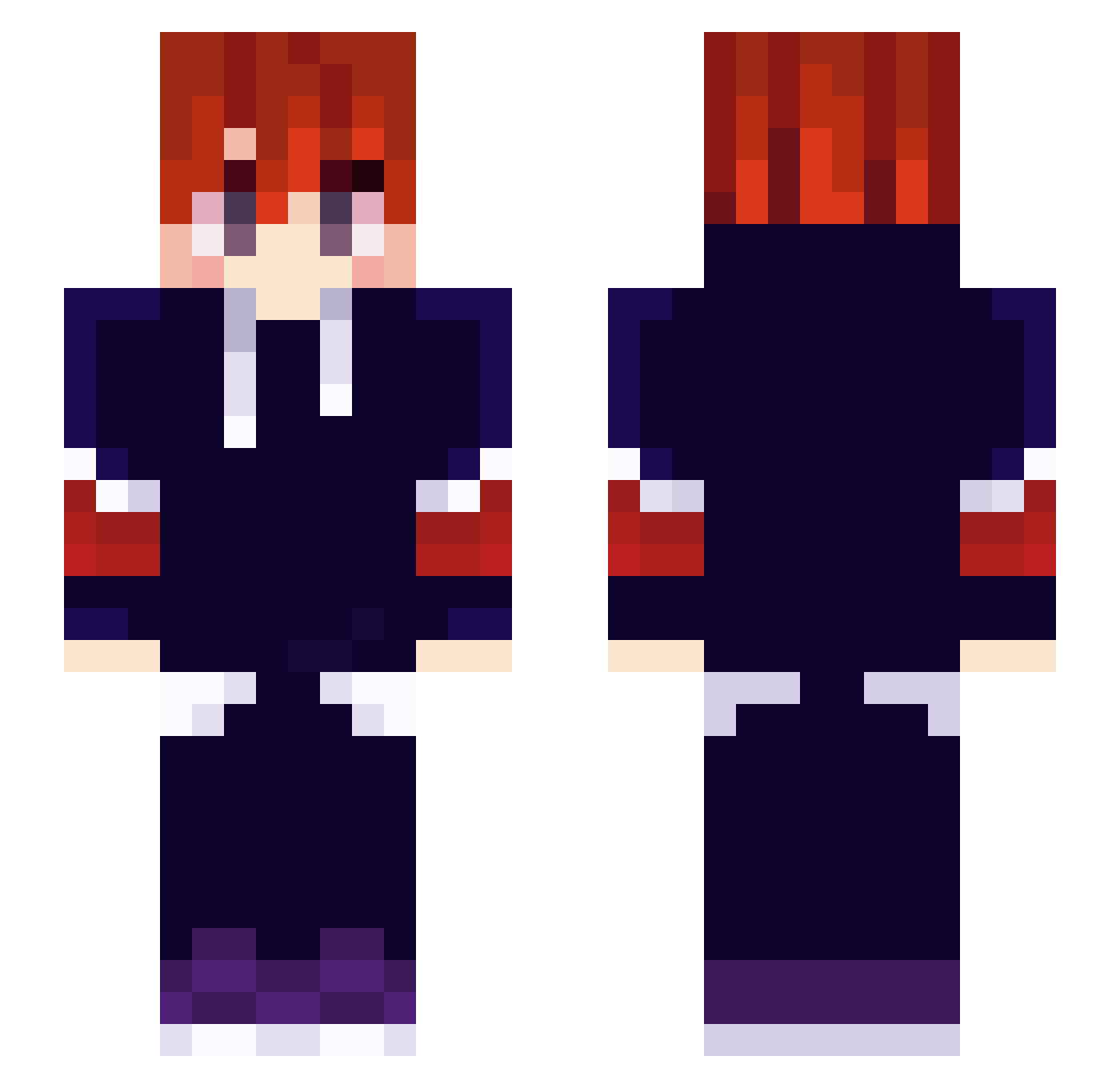 vLansy_swir Minecraft skin, front and back view