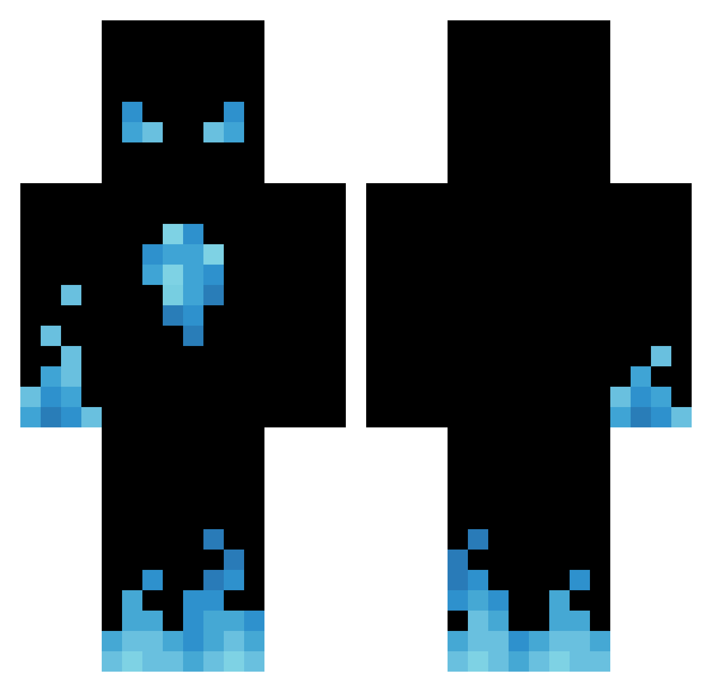 MasnyJohny Minecraft skin, front and back view